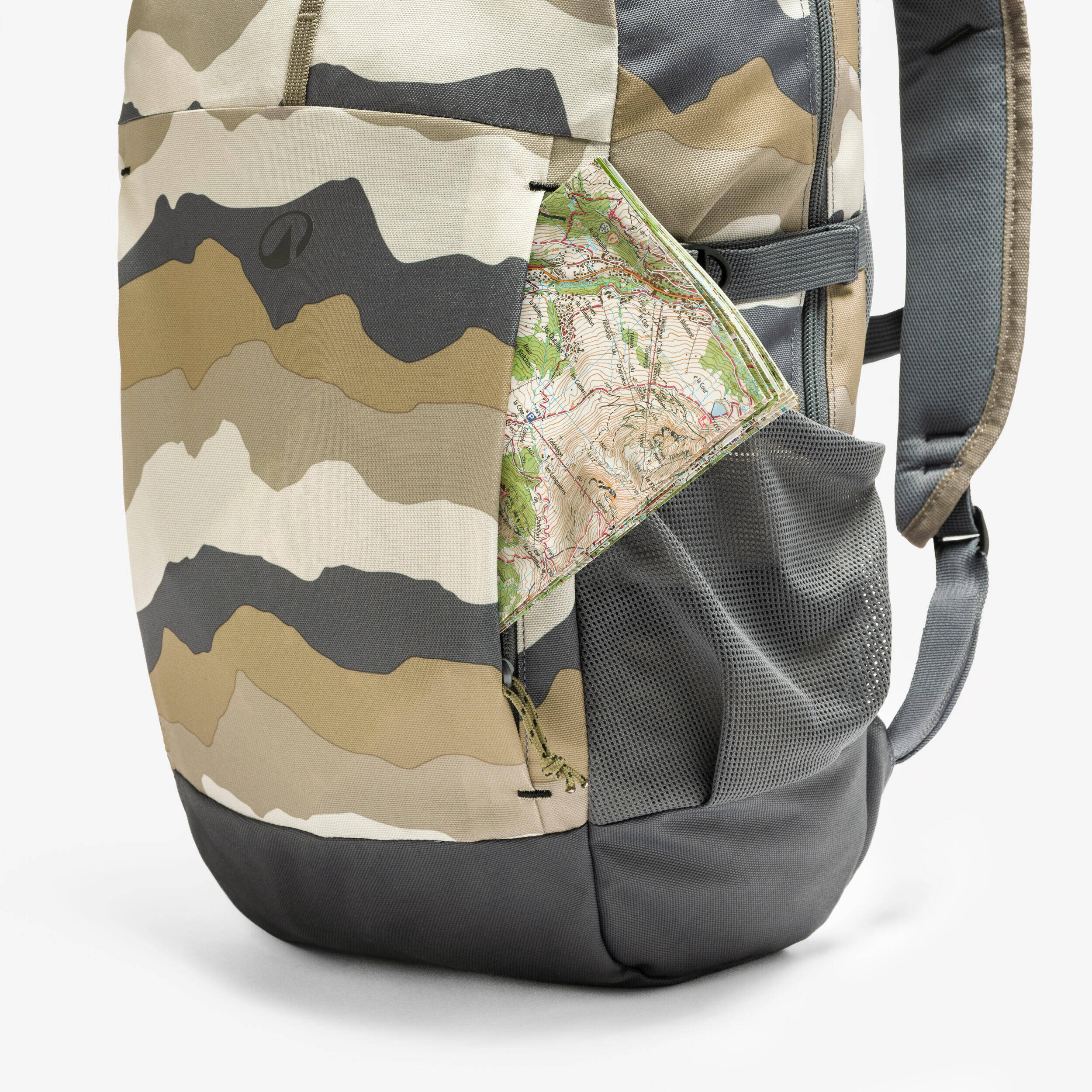 20 L backpack, Arpenaz 100 - Beige -  5