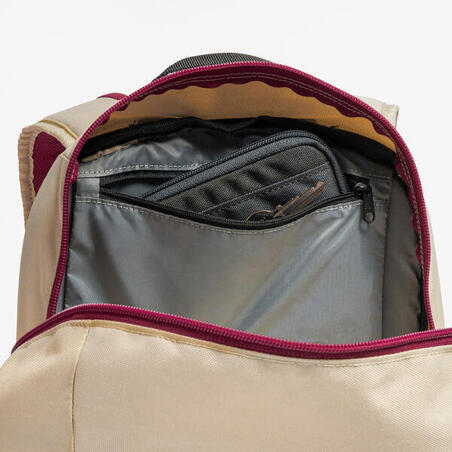 Рюкзак NH Arpenaz 100 для туризму 20 л бордовий/бежевий