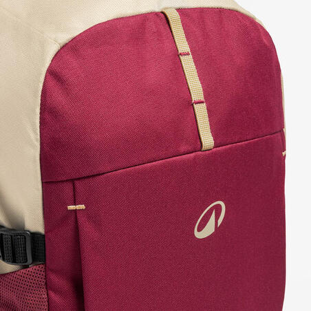 Рюкзак NH Arpenaz 100 для туризму 20 л бордовий/бежевий