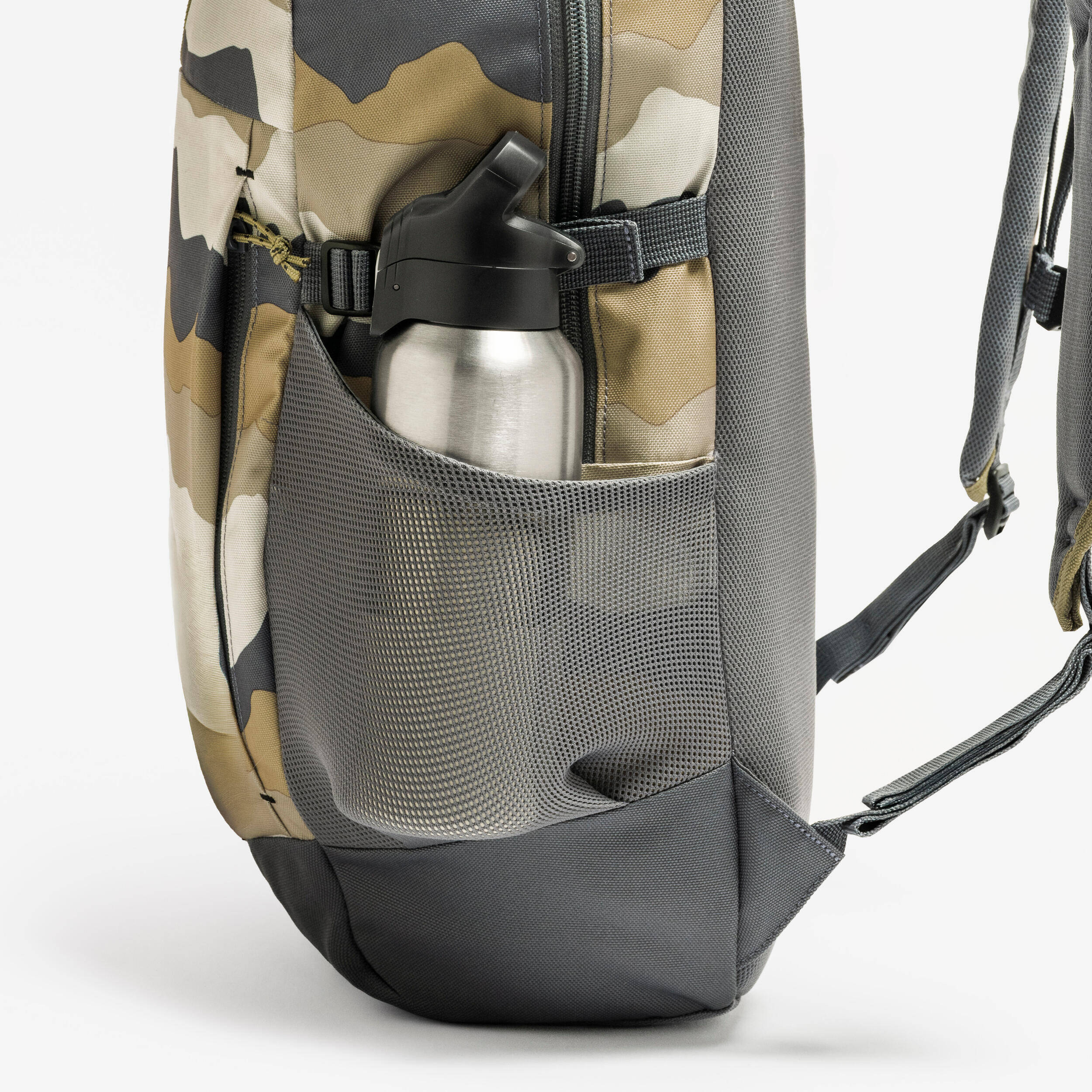 20 L backpack, Arpenaz 100 - Beige -  2