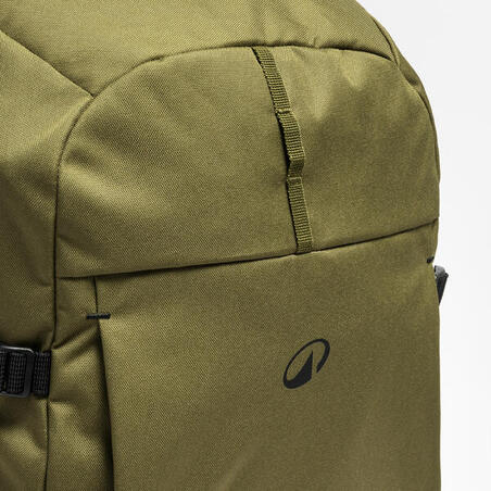 Рюкзак Arpenaz 100 для туризму 27 л зелений/хакі