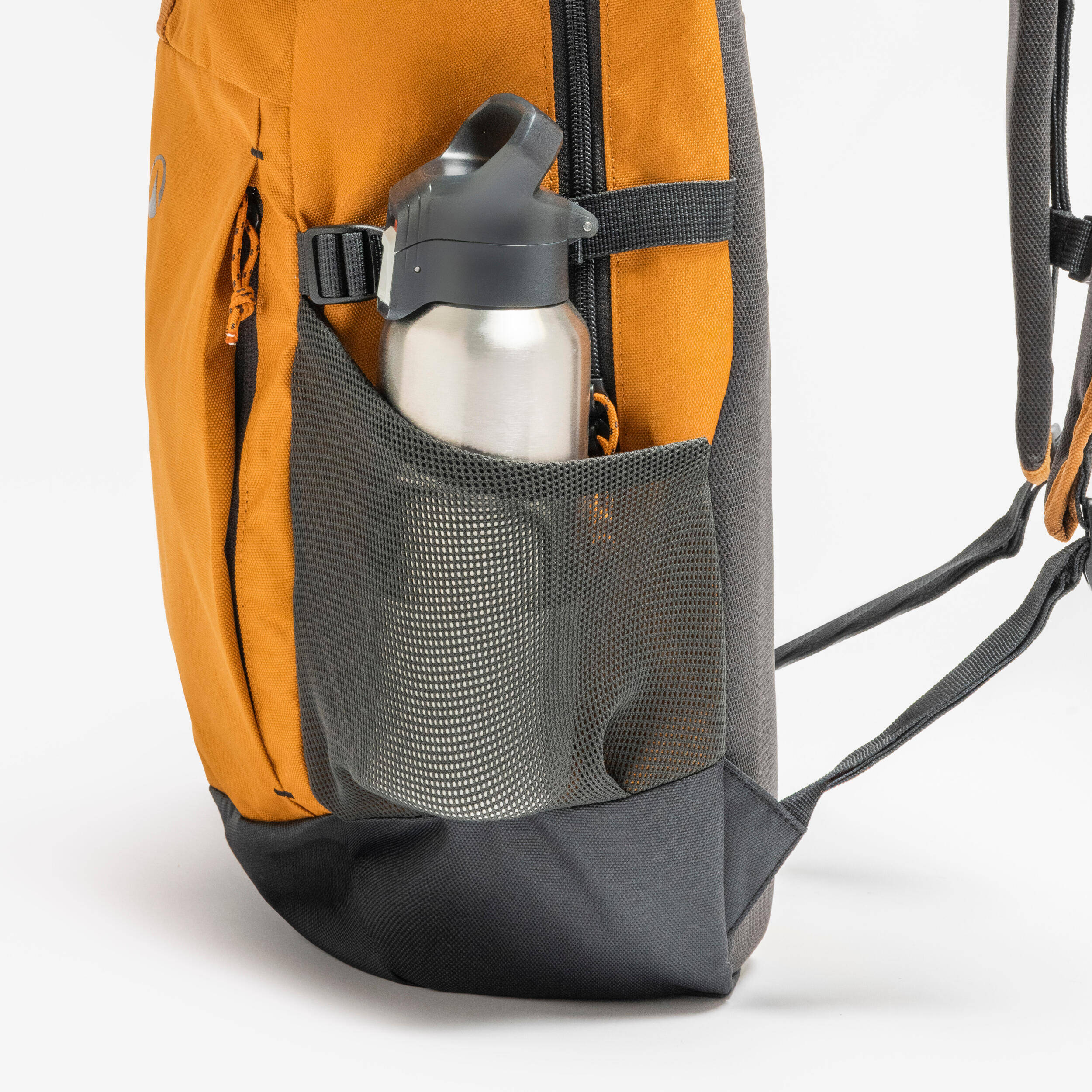 20 L backpack, Arpenaz 100 - Brown -  4