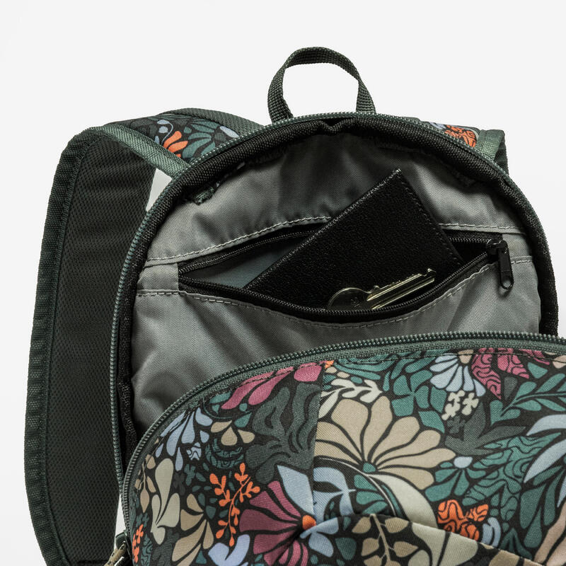 Outdoor Sırt Çantası - Çiçek Desenli - 10 L - Arpenaz 100