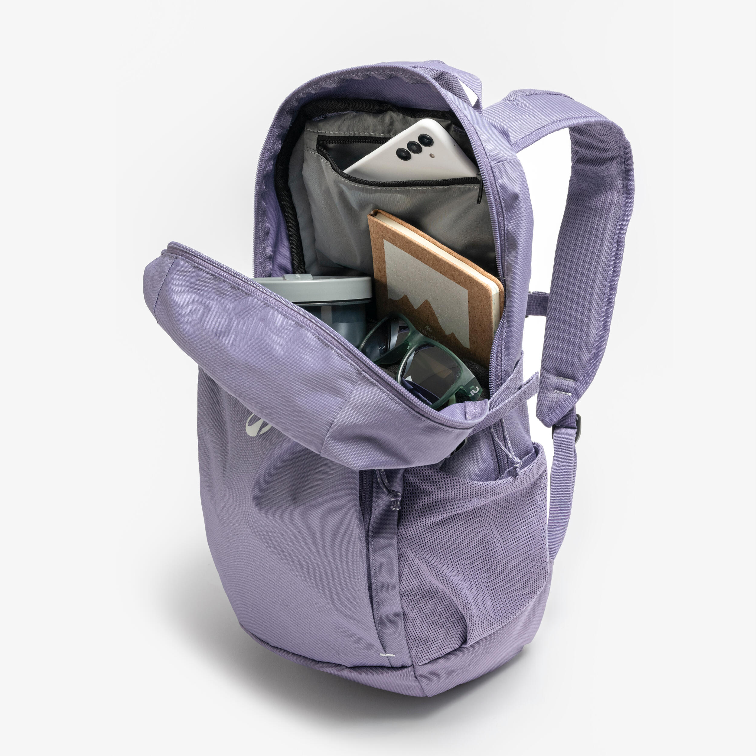 20 L backpack, Arpenaz 100 - Purple