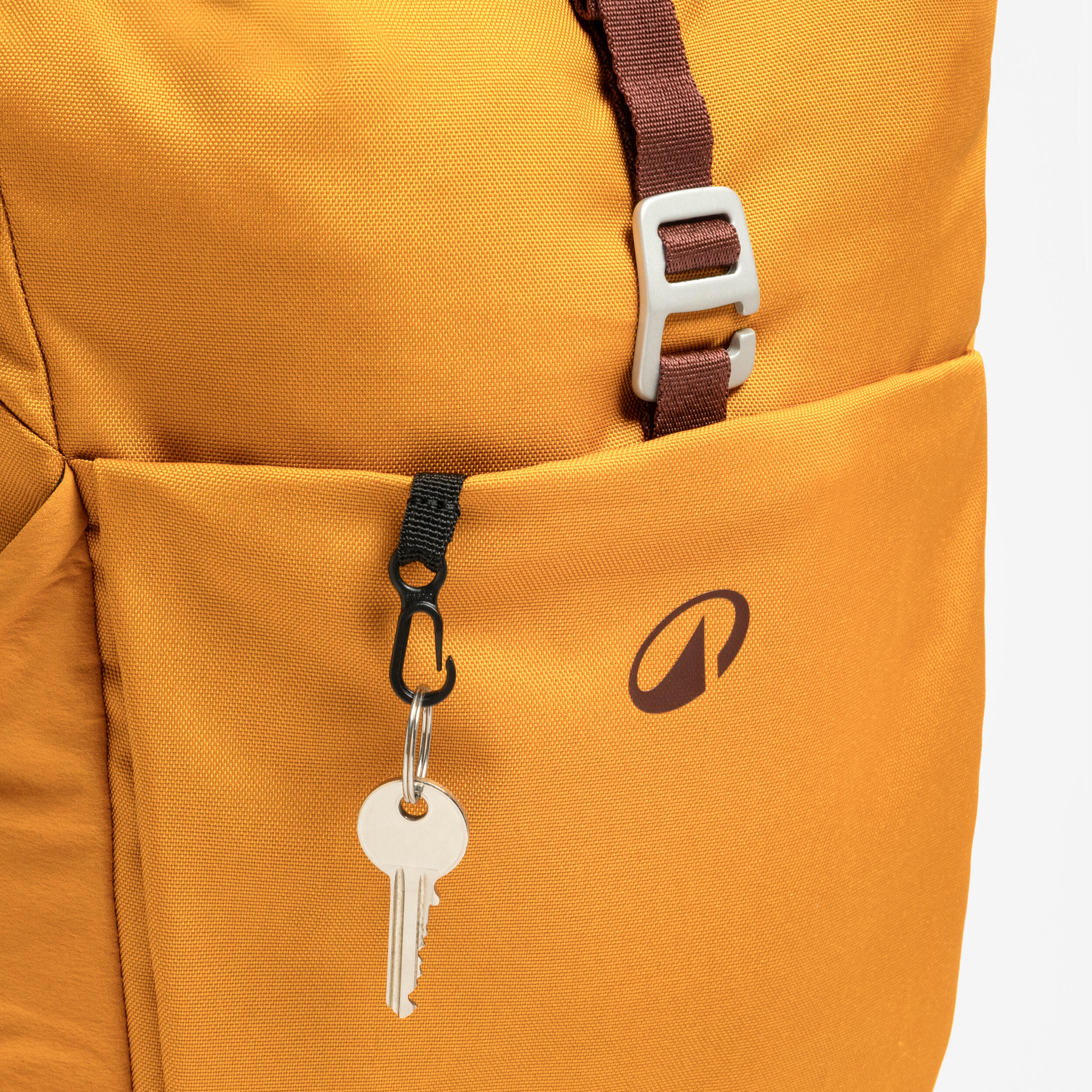 Sac à dos de randonnée 16+4L, Escape 500 Rolltop marron 5/10