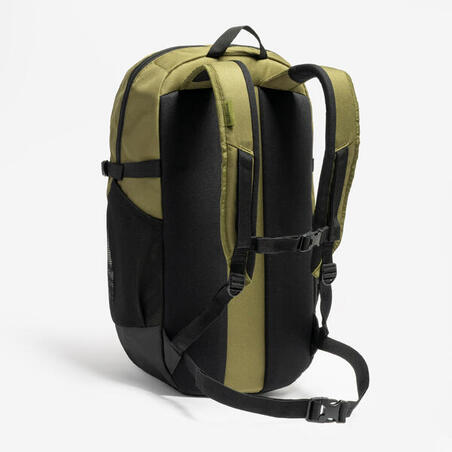 Рюкзак Arpenaz 100 для туризму 27 л зелений/хакі