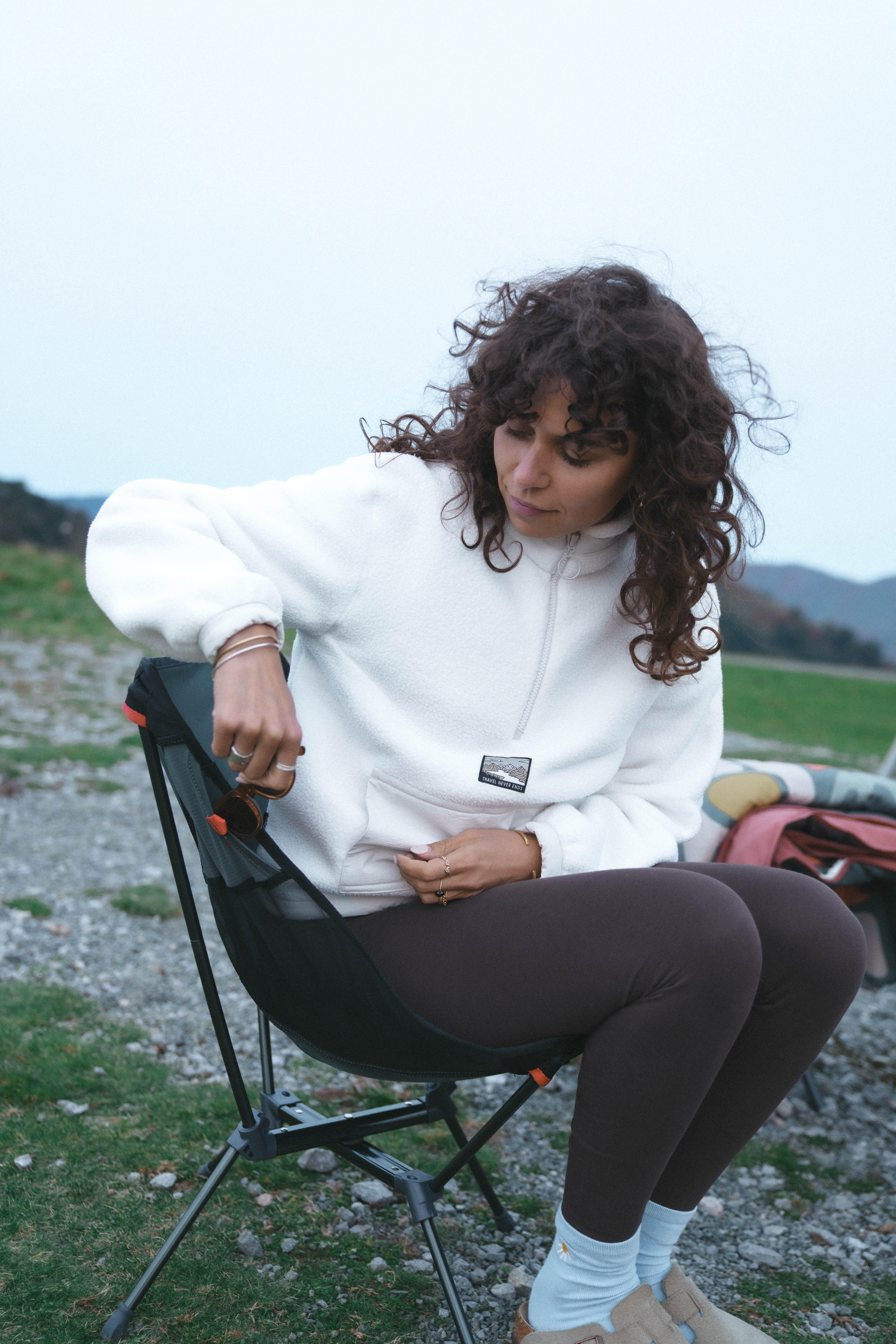 Chaise basse de camping pliante et ultra compacte, 500 - QUECHUA