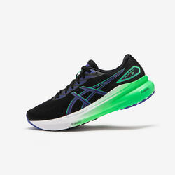 Chaussures running homme, Asics Superion 8 noires et violettes