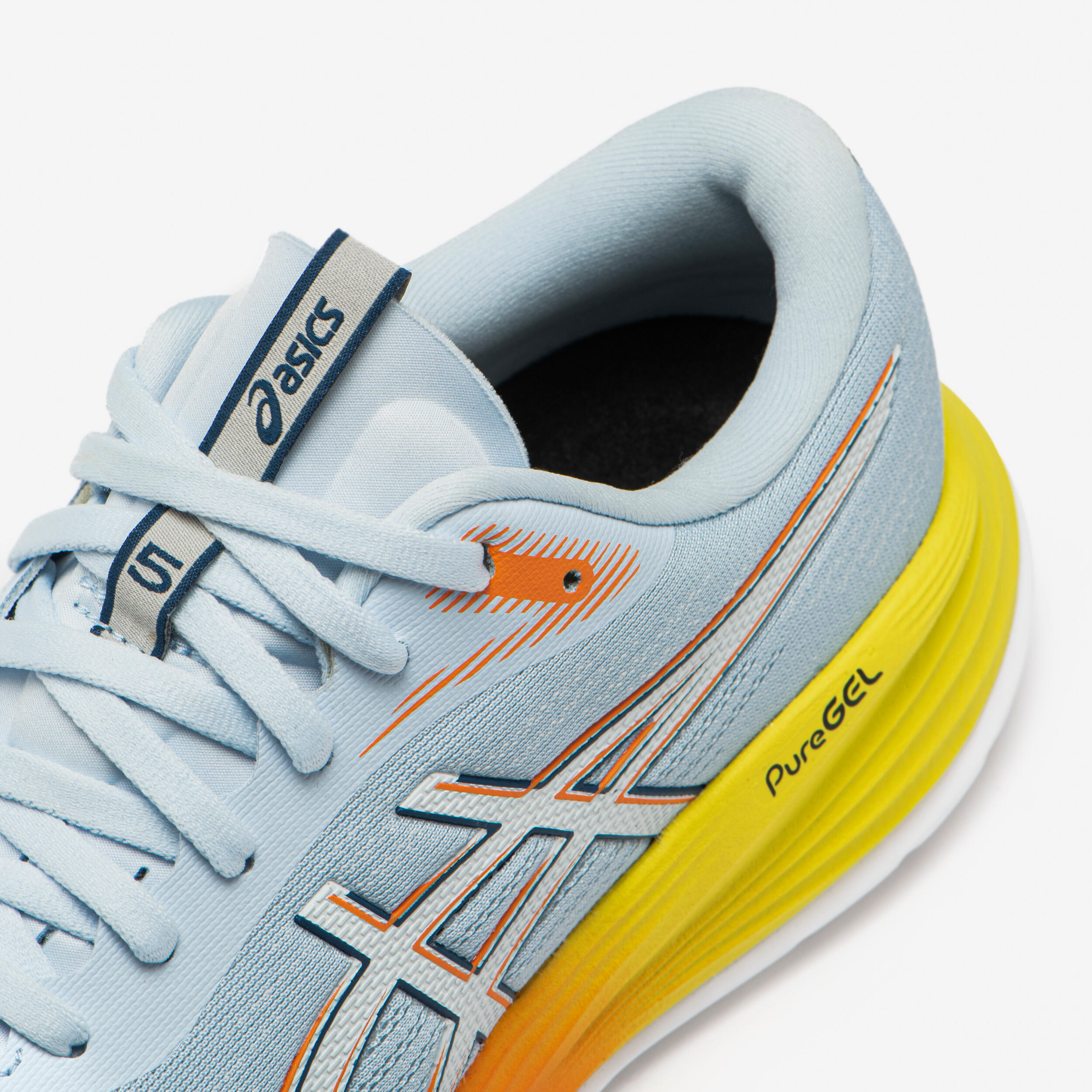 Hardloopschoenen voor heren Gel-Stratus 5 grijs/oranje 11/13