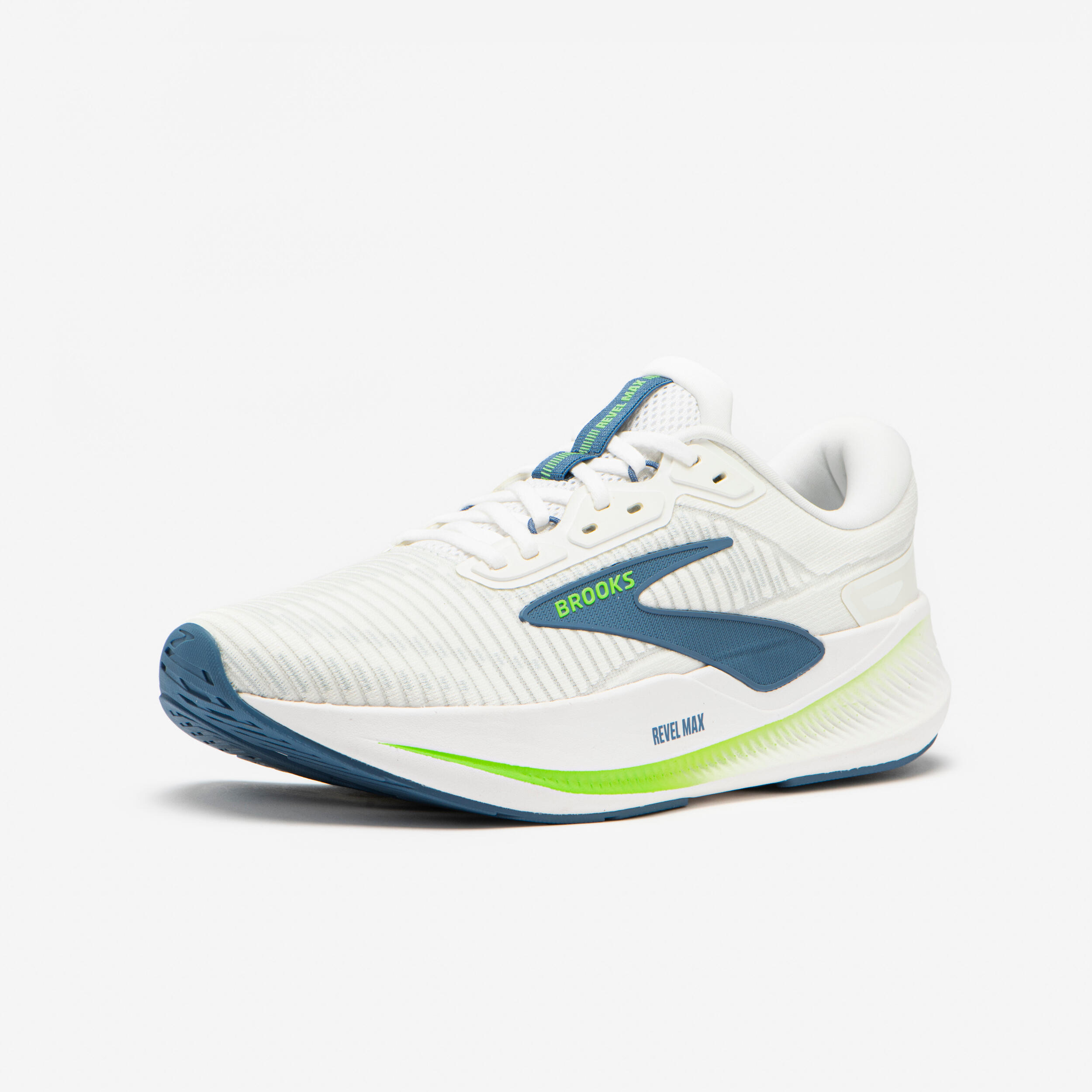 Hardloopschoenen voor heren Revel Max wit/groen 2/7