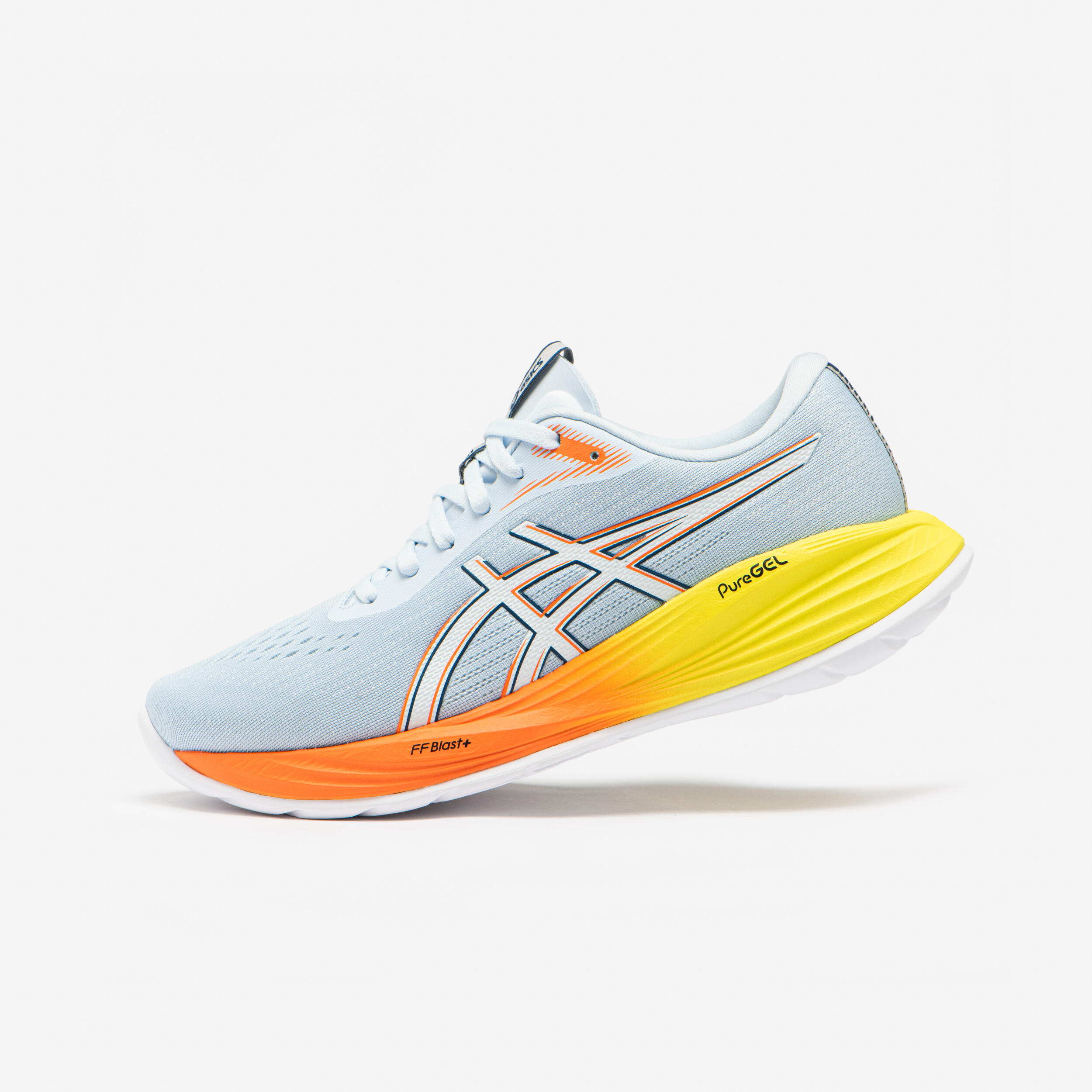 Chaussures de running Homme, Asics Gel Stratus 5 gris et orange