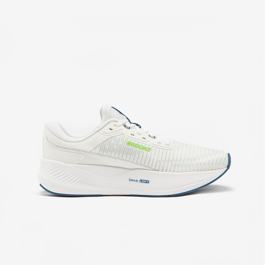 Men's running shoes, Brooks Revel Max - White green
