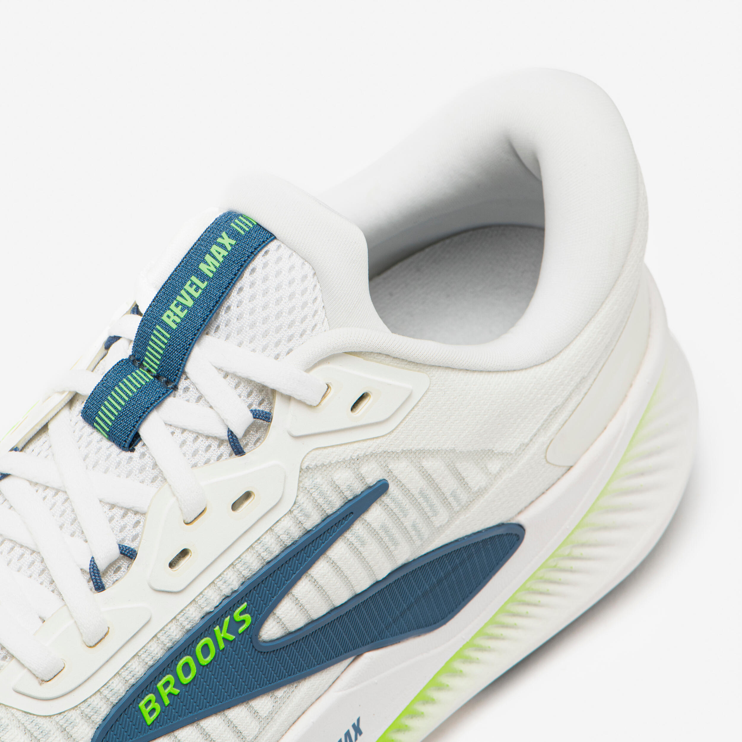 Hardloopschoenen voor heren Revel Max wit/groen 6/7