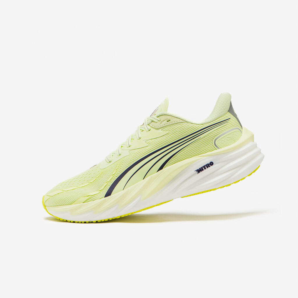 Ανδρικά Παπούτσια Τρεξίματος Puma Velocity Nitro 4 - Κίτρινα και Λευκά