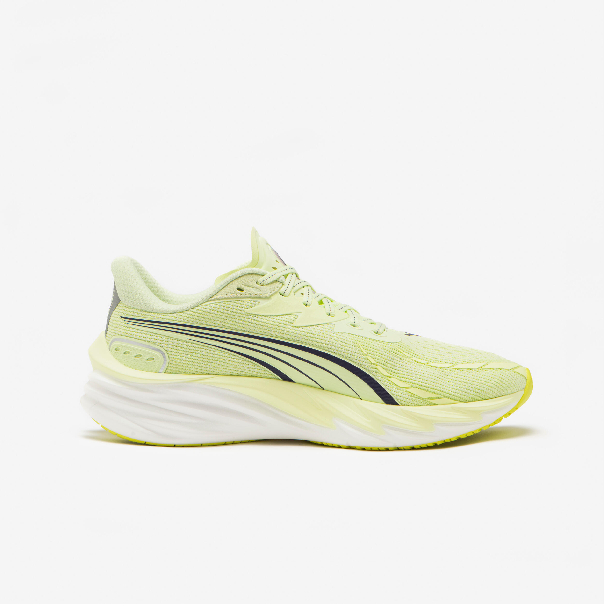 Herren Laufschuhe Puma Velocity Nitro 4 gelb und weiss 3/7