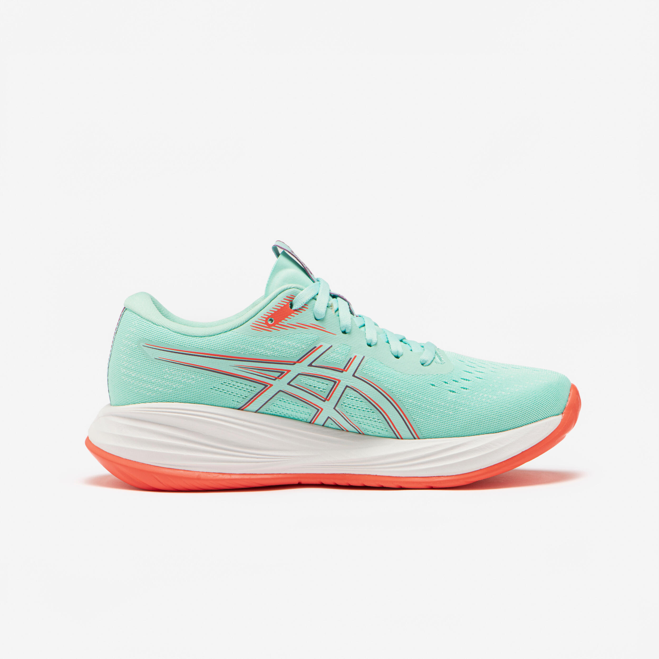 Damen-Laufschuh, Asics Gel Stratus 5 türkis und orange 5/13