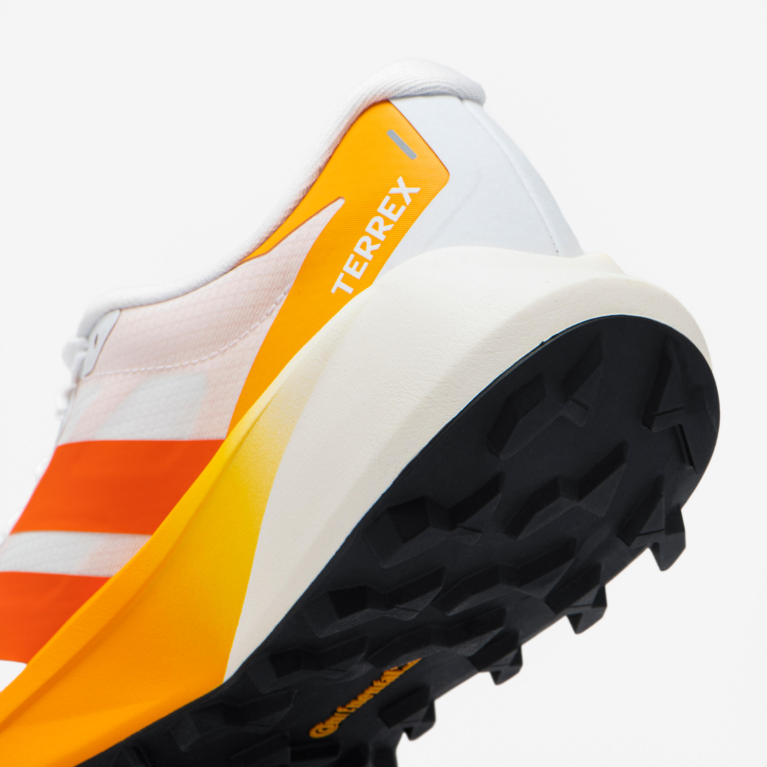 Trailrunning-Schuh für Damen, adidas Terrex Agravic 4 Weiss orange 7/7