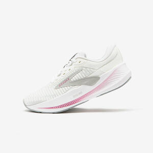 Zapatillas running Brooks Revel Max Mujer - Blanco y Rosa