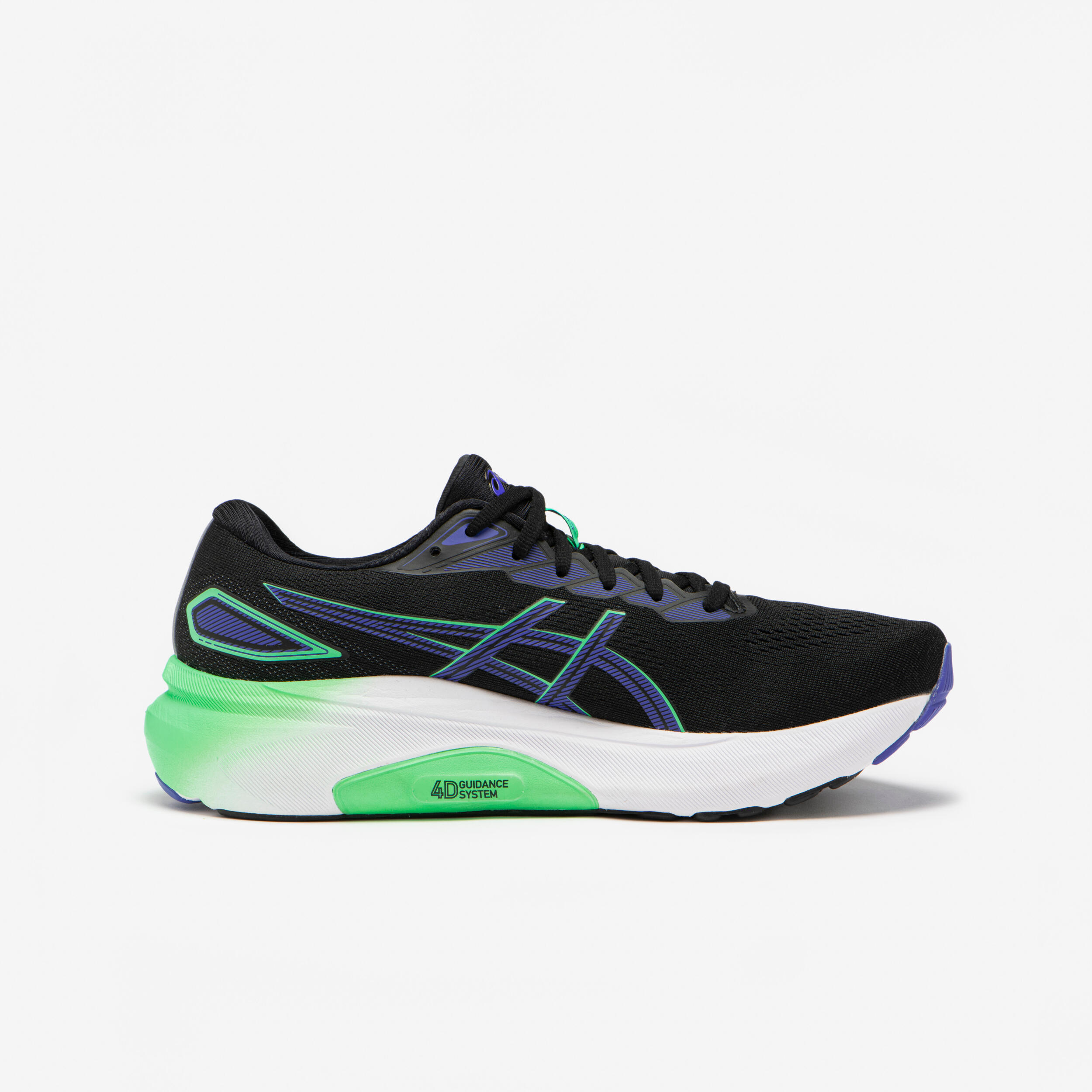 Herren-Laufschuhe, Asics Superion 8 türkis und grün 5/10
