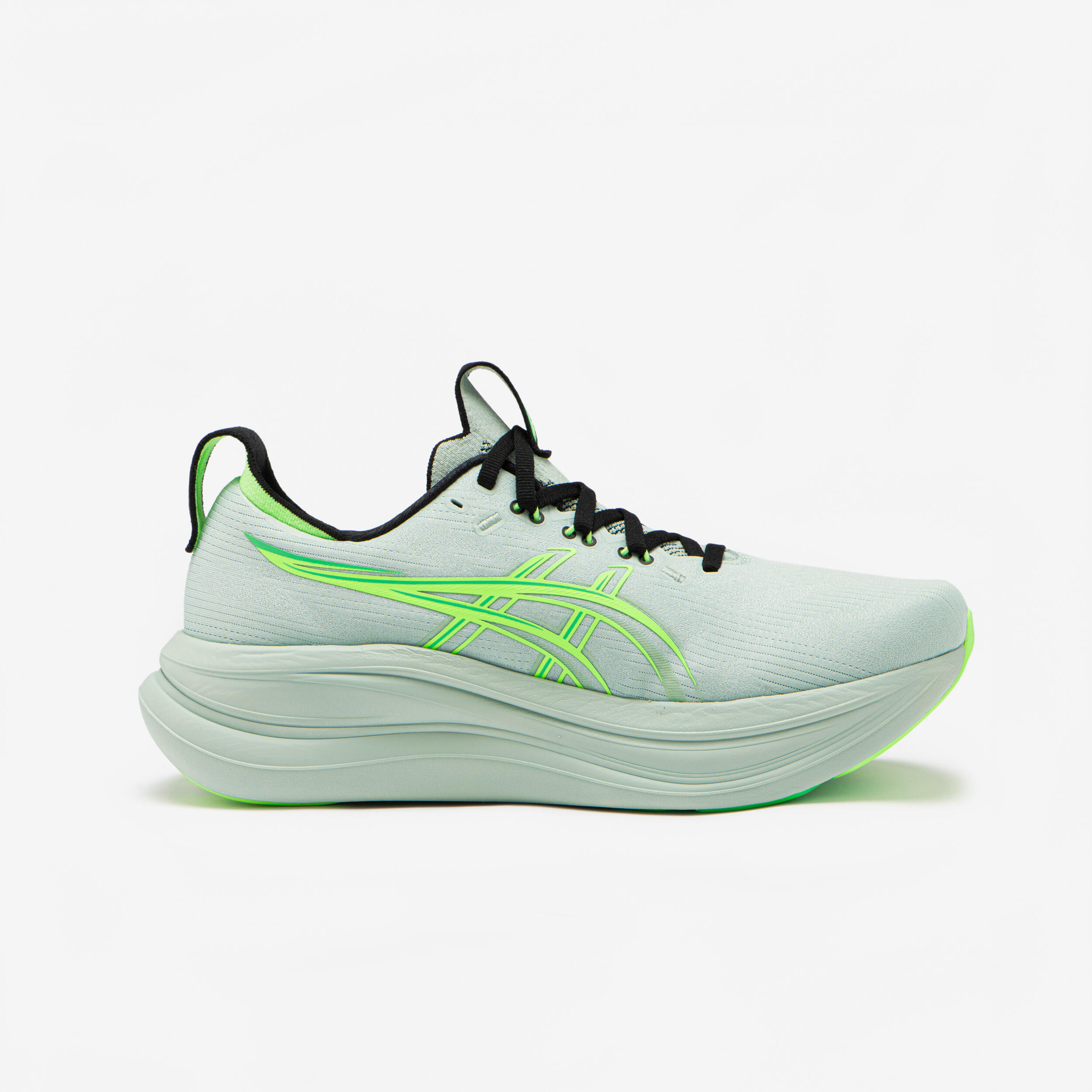 Second Hand - Scarpe running uomo Asics GEL NIMBUS 28 grigio-verde 2/9