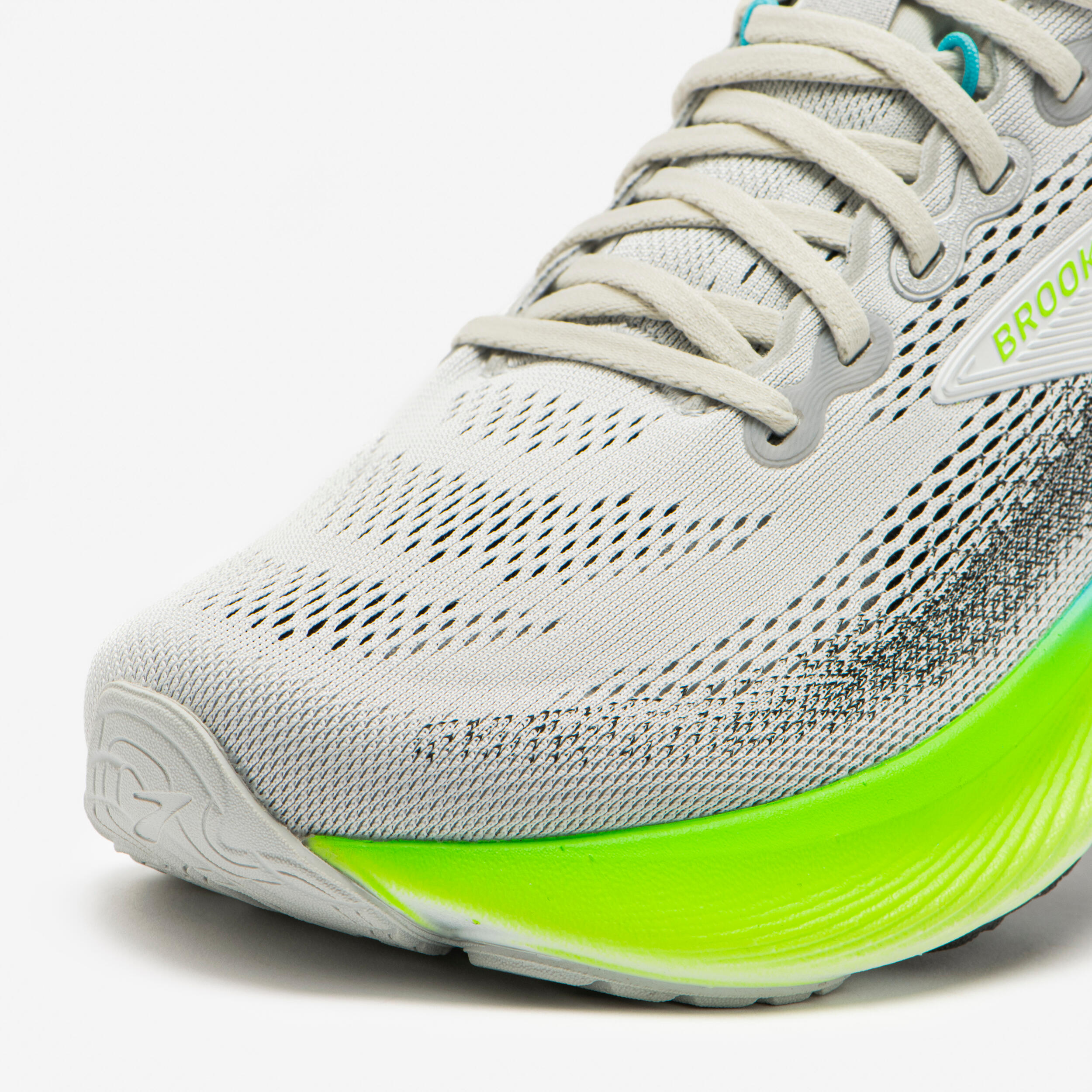 Chaussure de running homme, Brooks Adrénaline GTS 25 gris et vert 5/7