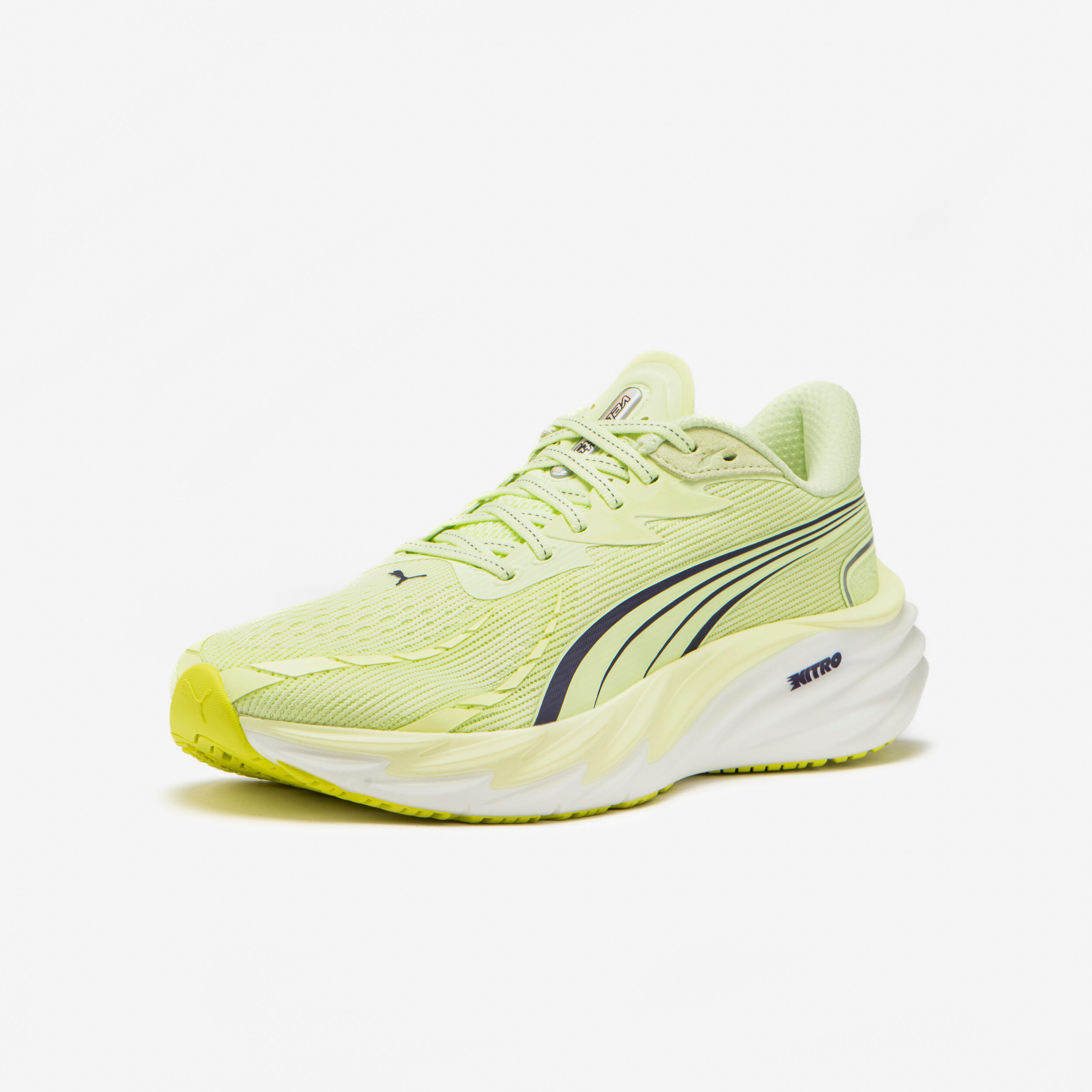 Herren Laufschuhe Puma Velocity Nitro 4 gelb und weiss 2/7