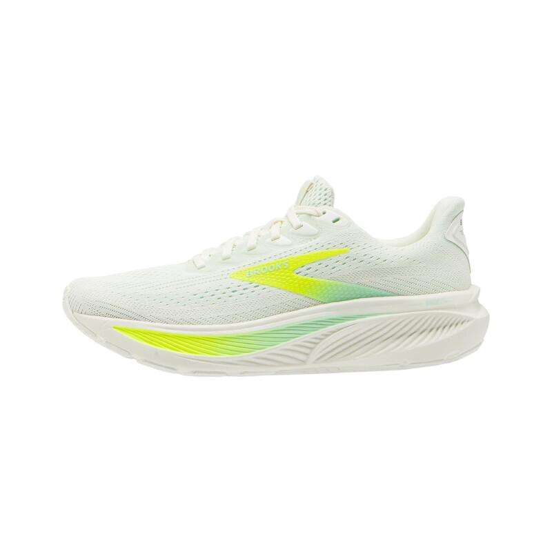 Încălțăminte de alergare, Brooks Ghost 17, alb galben, damă