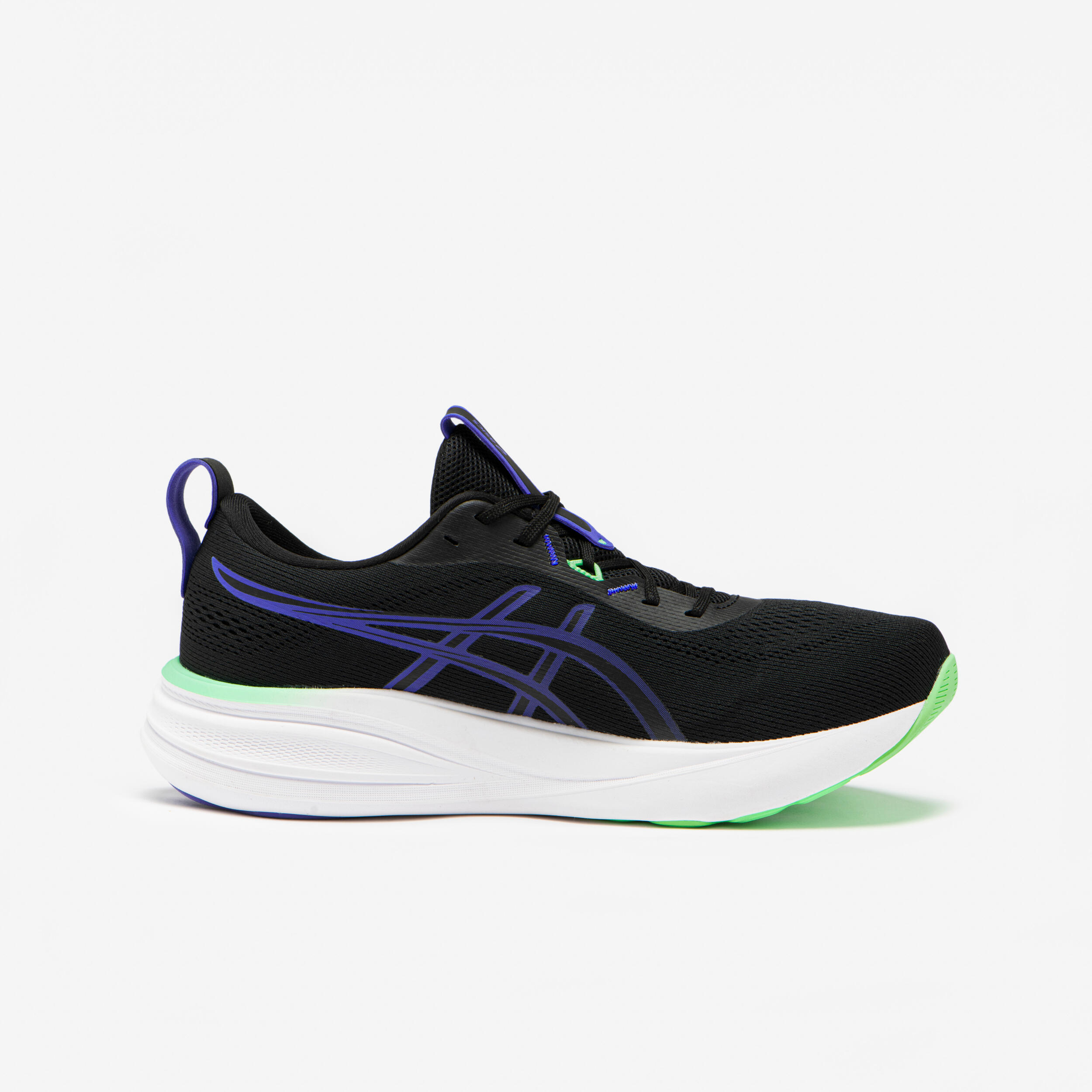 Herren-Laufschuh, Asics Gel Pulse 17 schwarz und grün 5/10