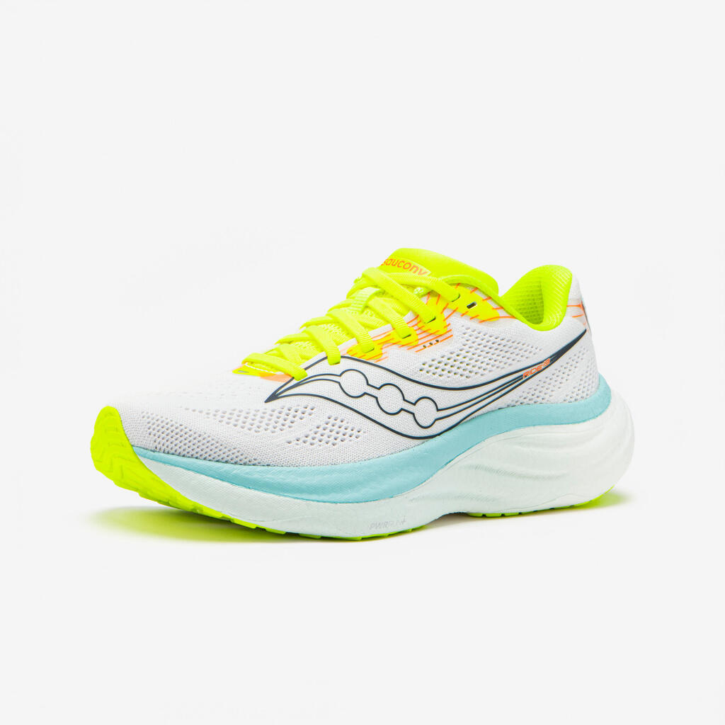 Tenis de running para Mujer Saucony Ride 19 - Blanco
