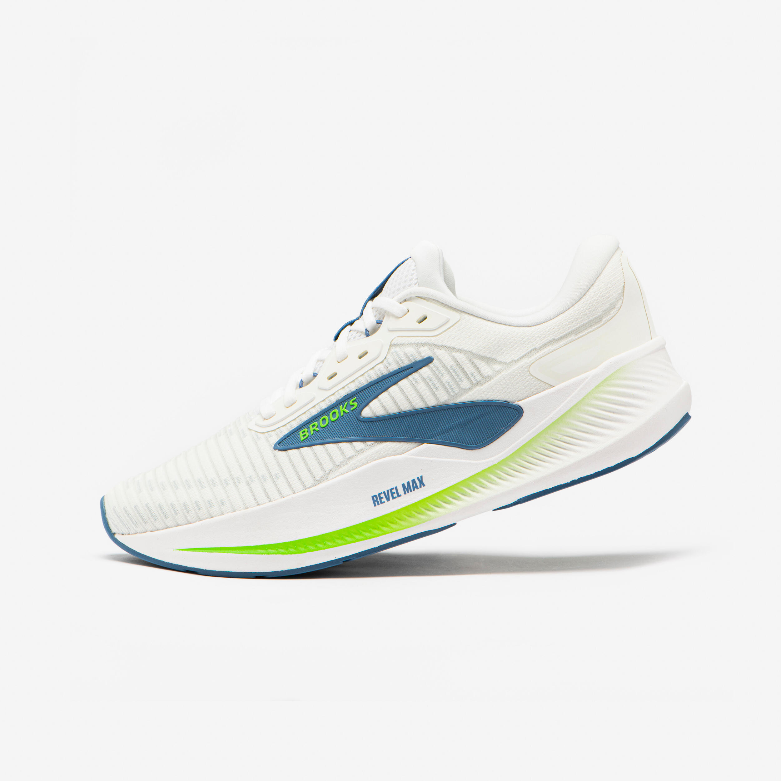 BROOKS Revel Max pánska bežecká obuv bielo-zelená 40