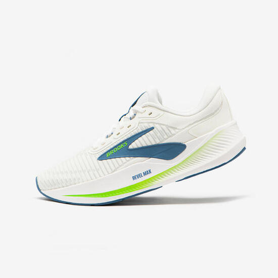 Zapatillas de running Brooks Revel Max Hombre - blanco y verde