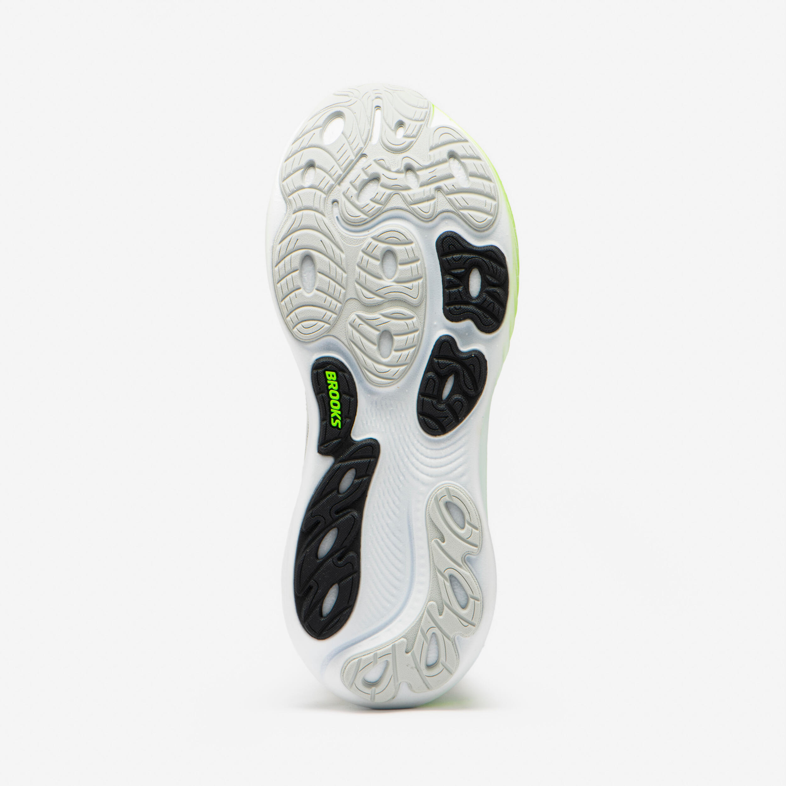 Chaussure de running homme, Brooks Adrénaline GTS 25 gris et vert 4/7