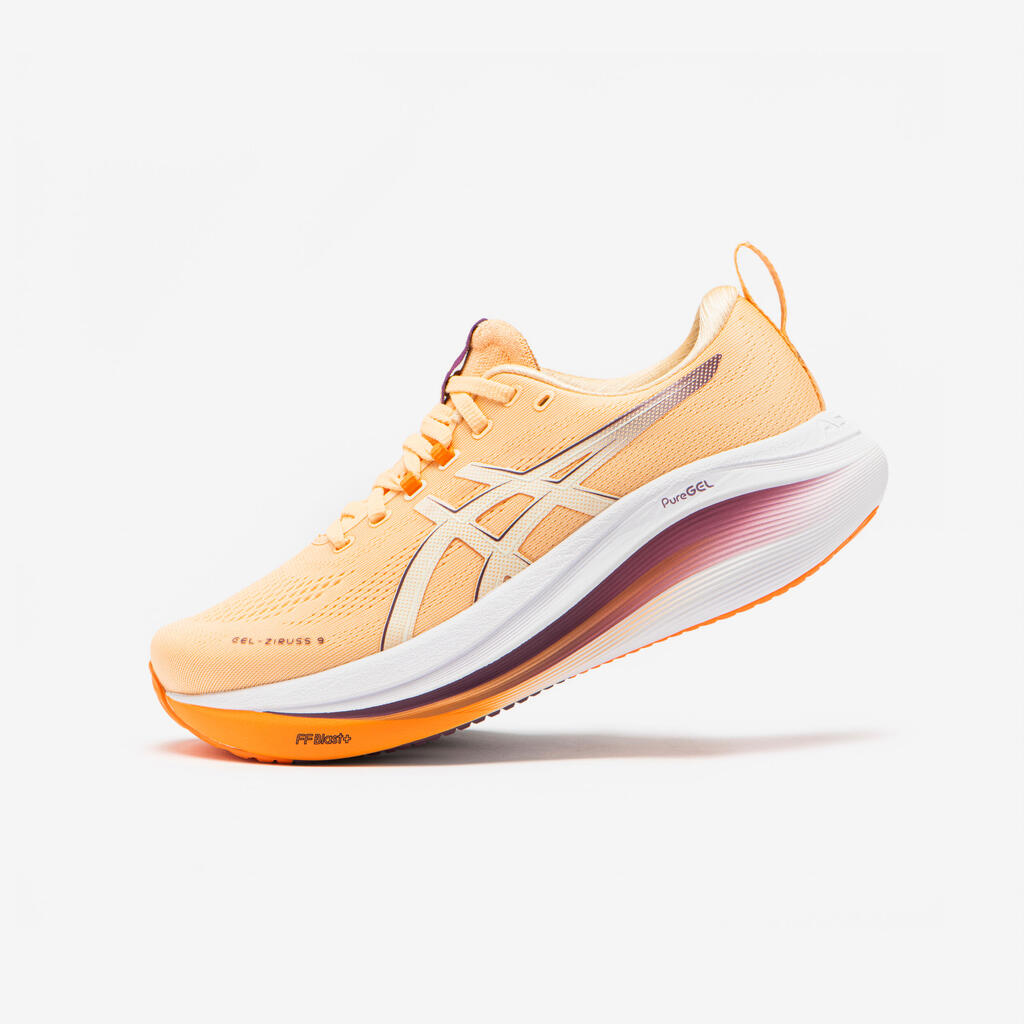 Γυναικεία Τρεξιματικά Παπούτσια Asics Gel-Ziruss - Μπεζ και Μωβ