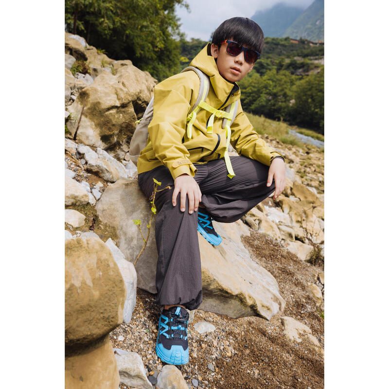 Încălțăminte de drumeție impermeabilă copii, mărimea 35-38, Crosscrock lacets