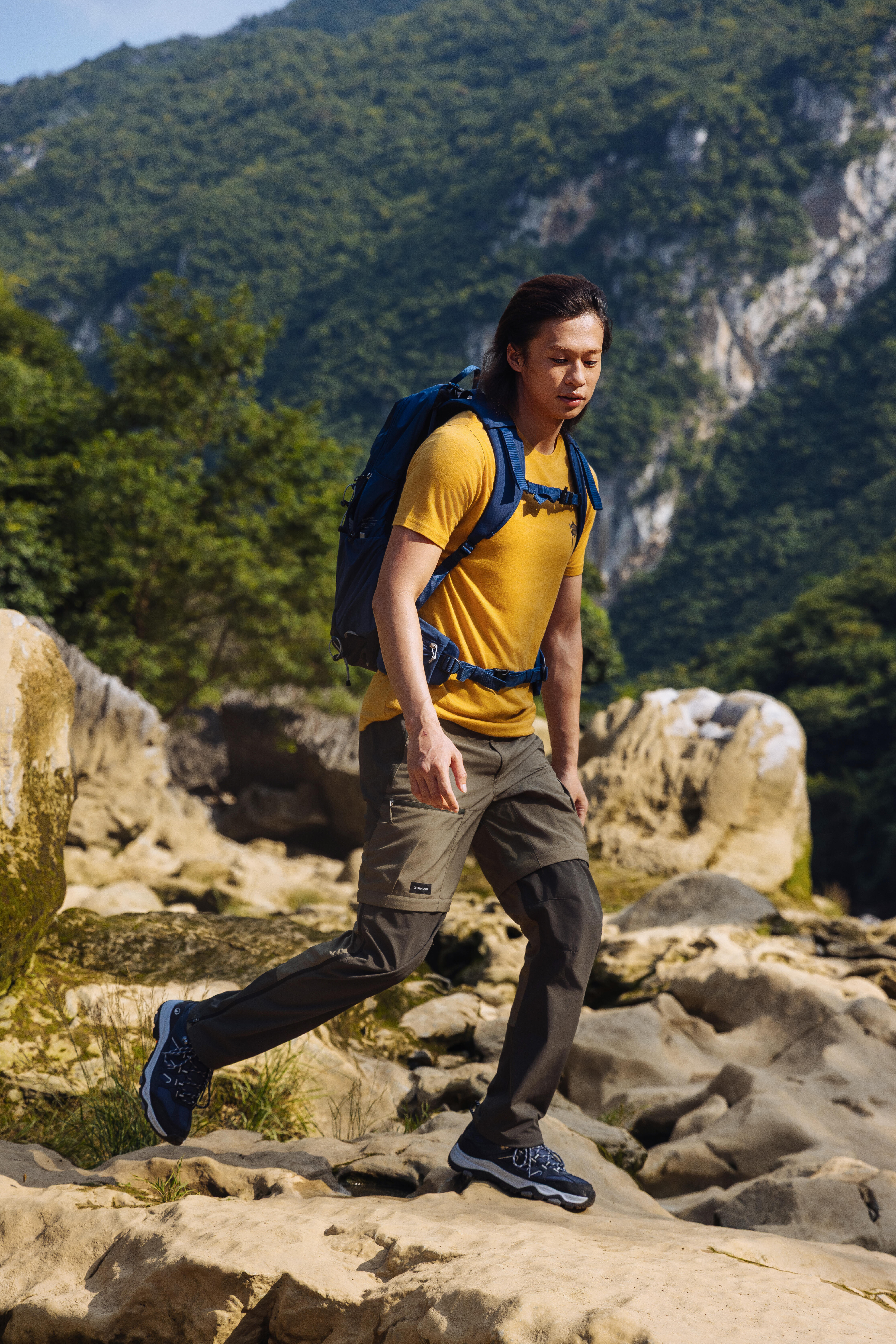 Men’s Merino Wool Trekking T-Shirt, Merino Fresh - SIMOND