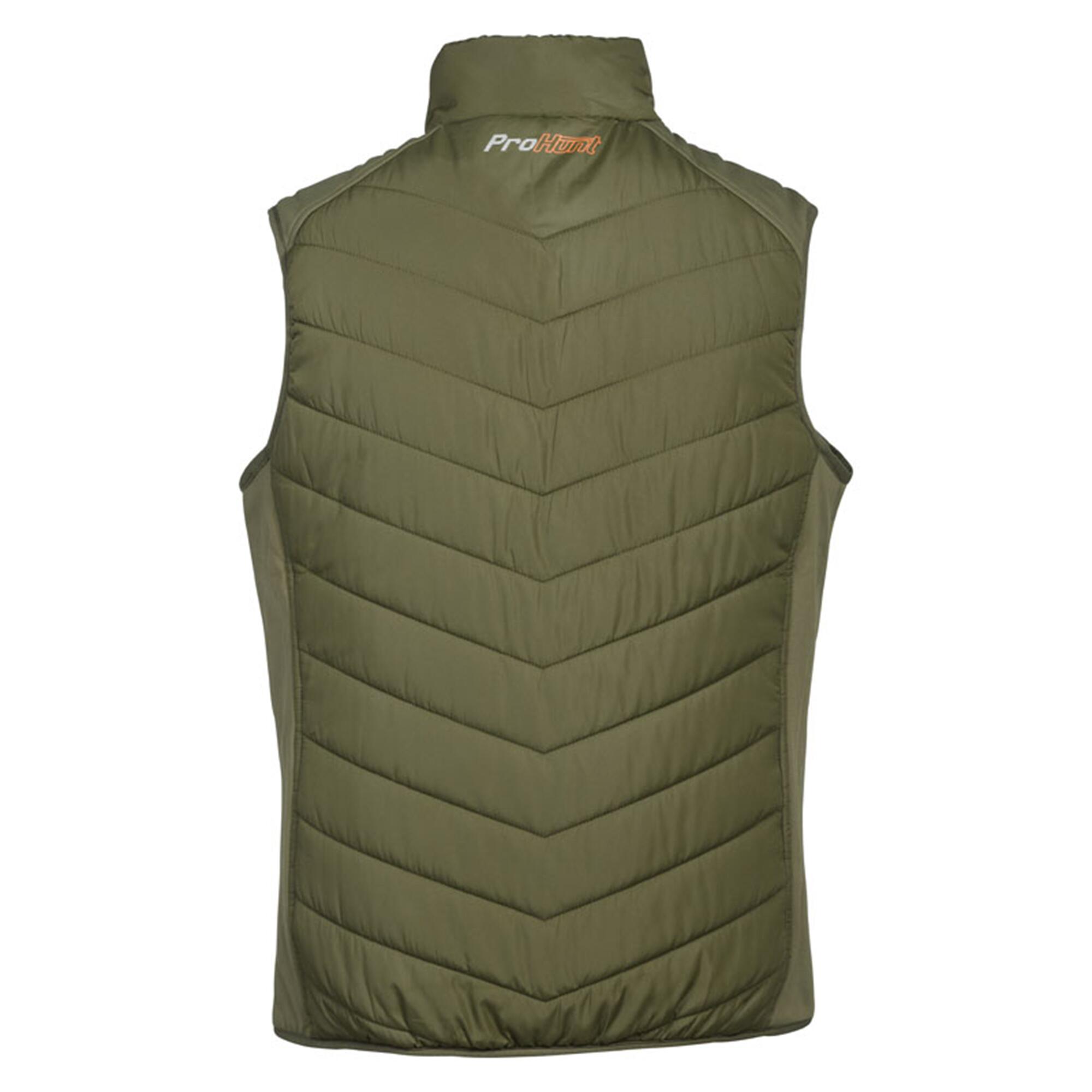 Gilet chauffant Hybrid kaki Prohunt 2/4