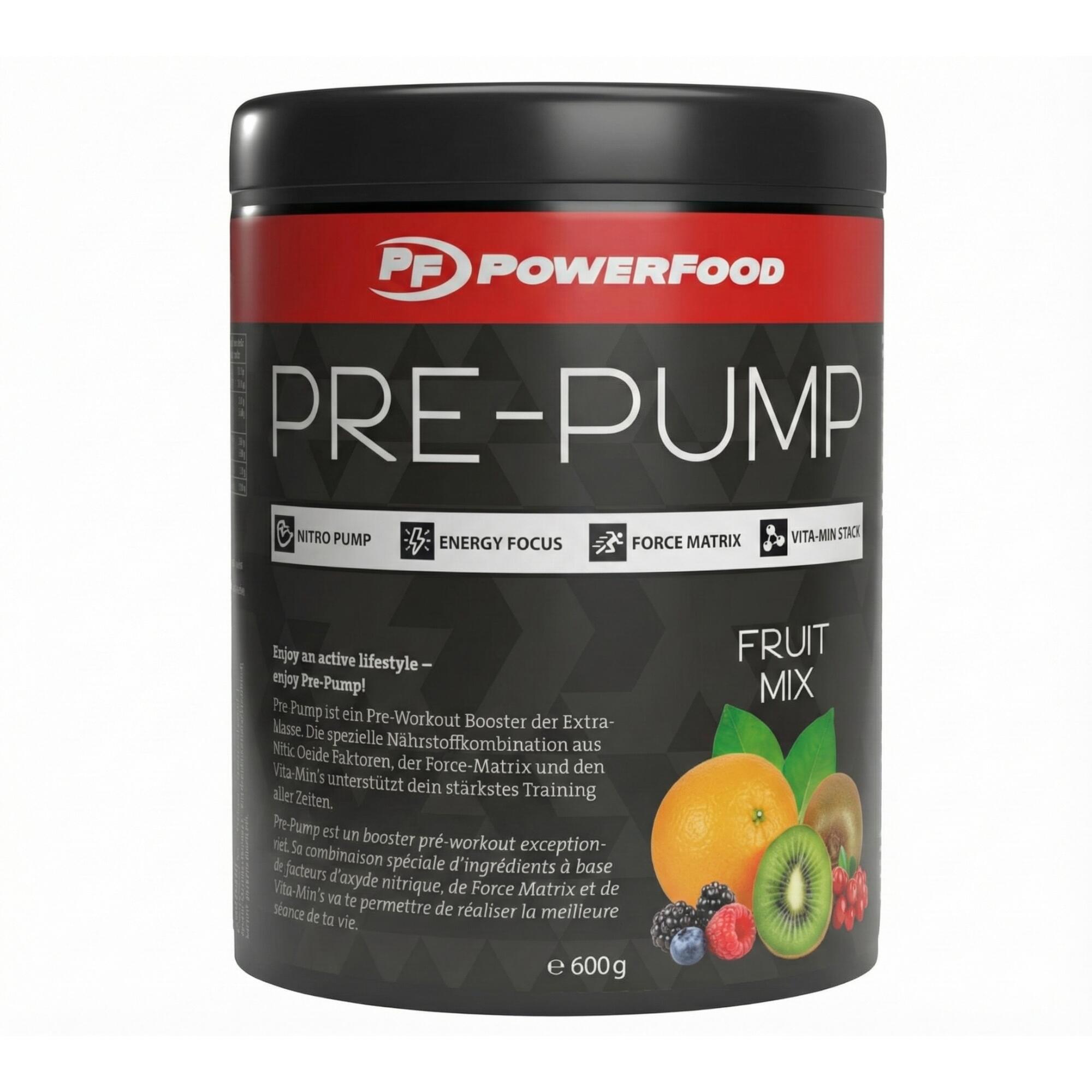 POWERFOOD PRE WORK OUT PRE PUMP FRUIT MIX POWERFOOD