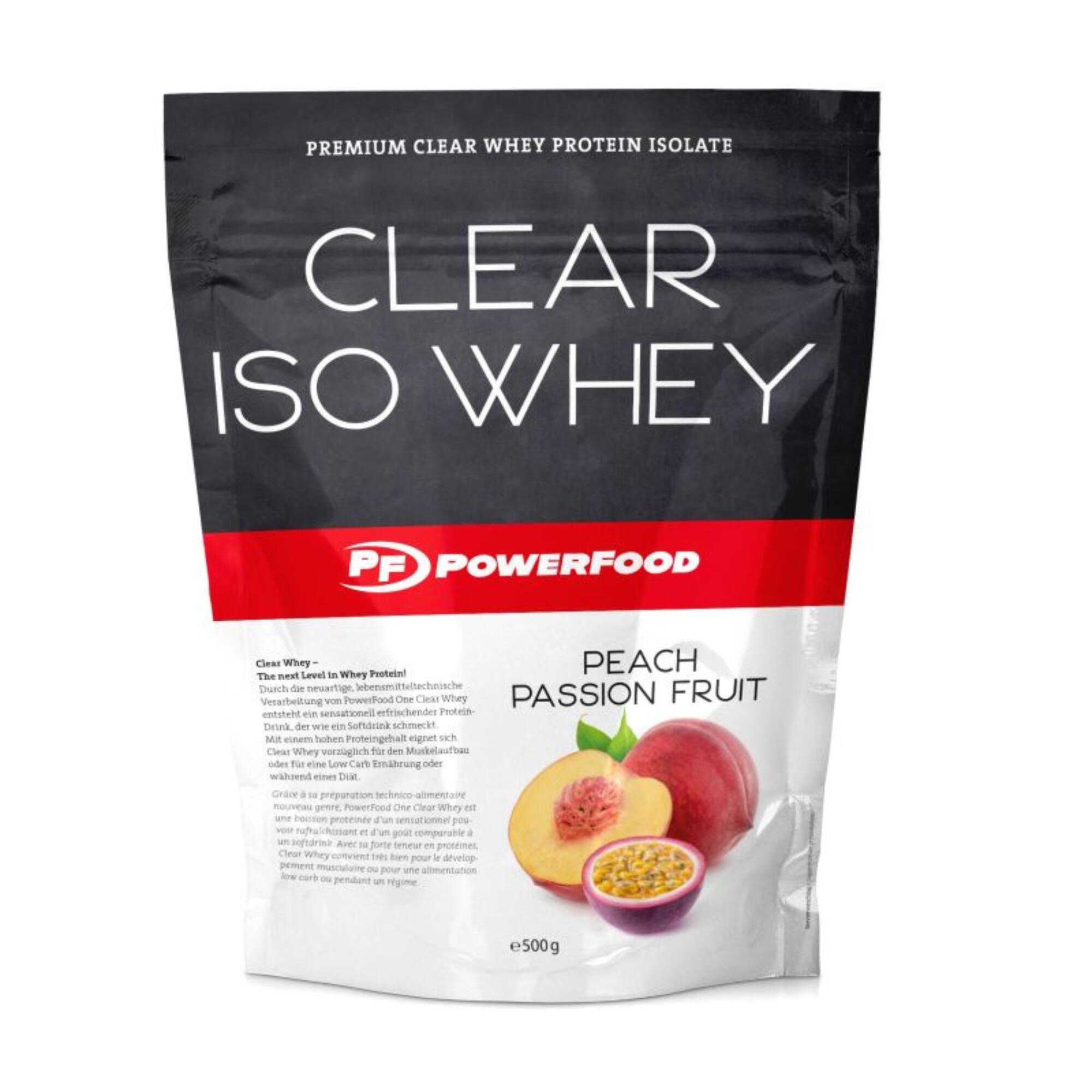 POWERFOOD POWERFOOD CLEAR WHEY PROTEIN PEACH PASSION FRUIT
