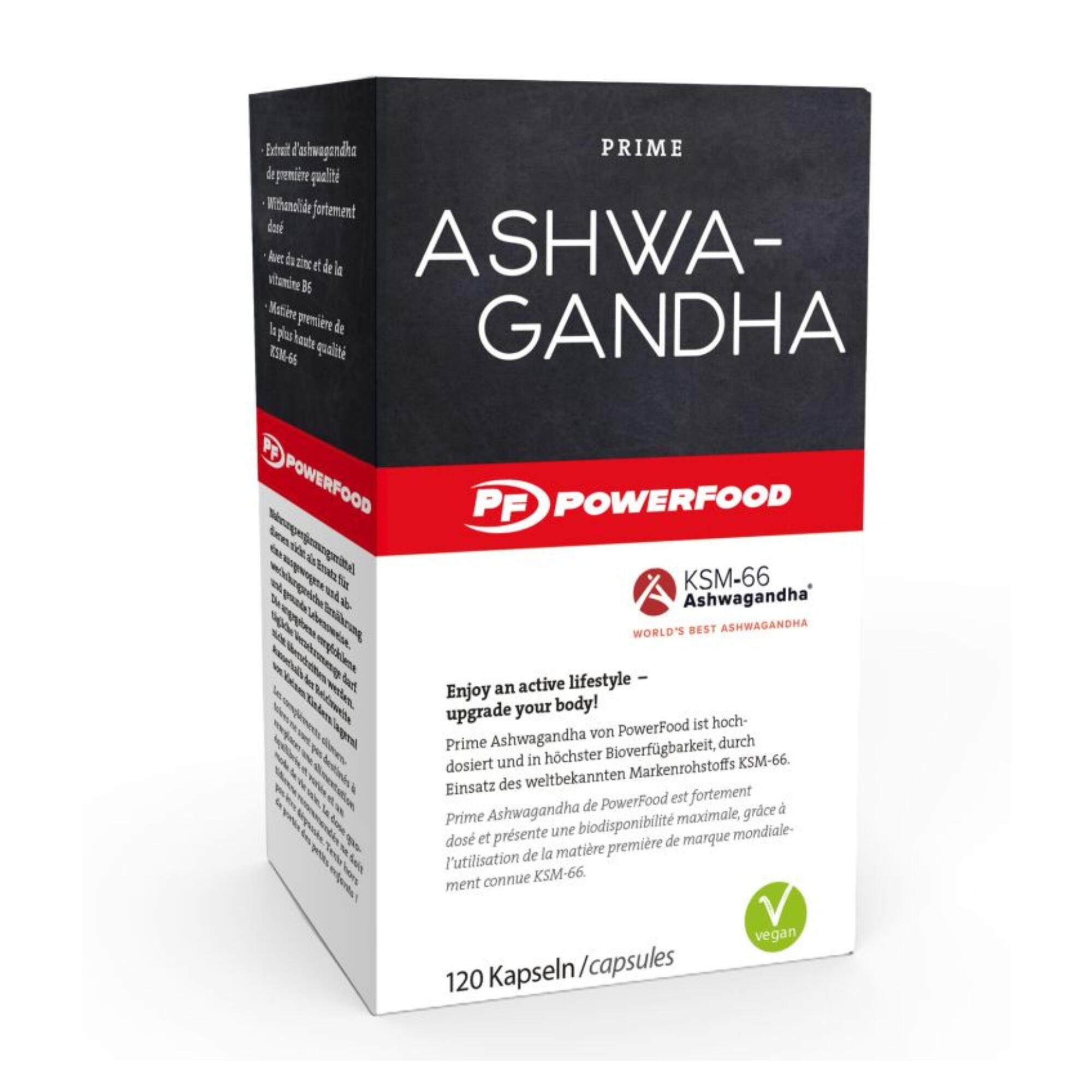POWERFOOD Ashwagandha KSM-66 POWERFOOD 120 capsules