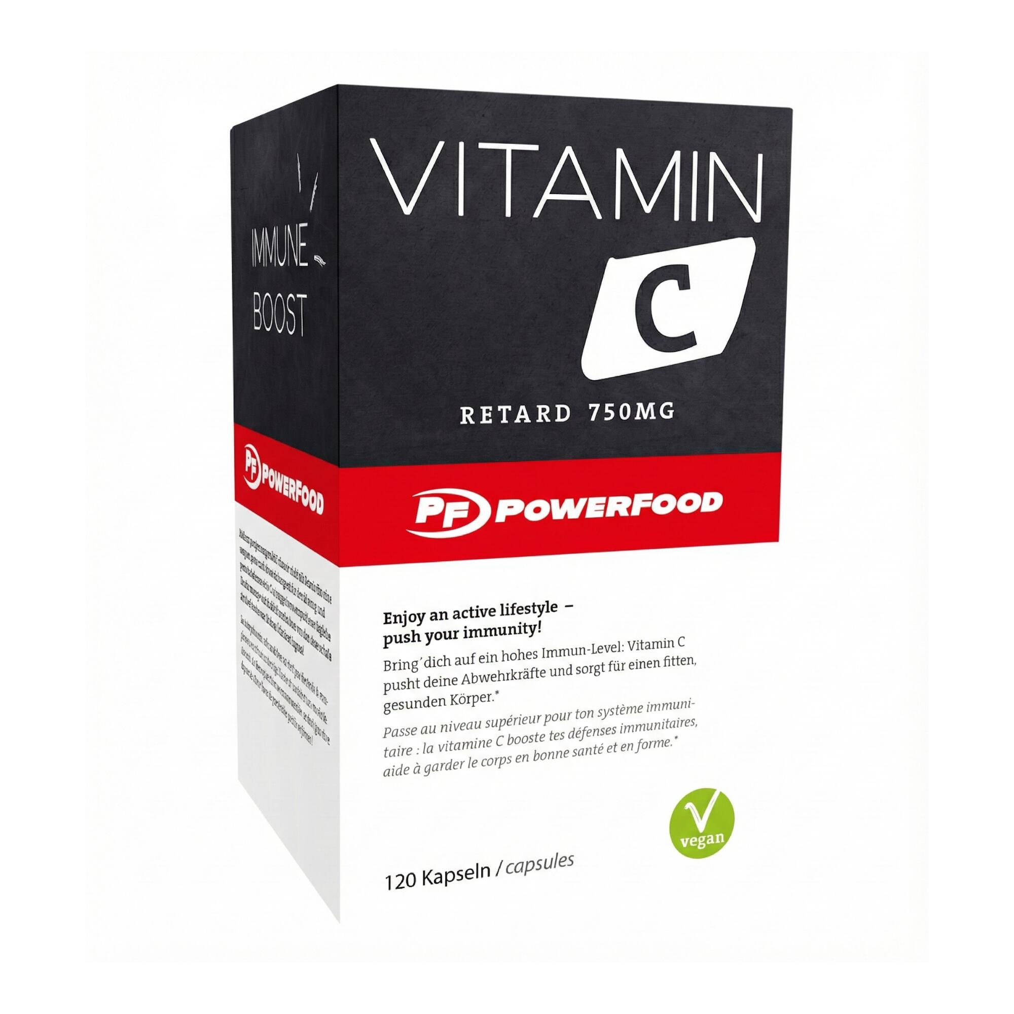POWERFOOD Vitamin C Retard Powerfood (120 capsule)
