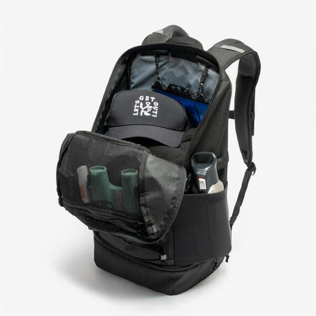 Рюкзак Arpenaz 500 30 л для туризму чорний