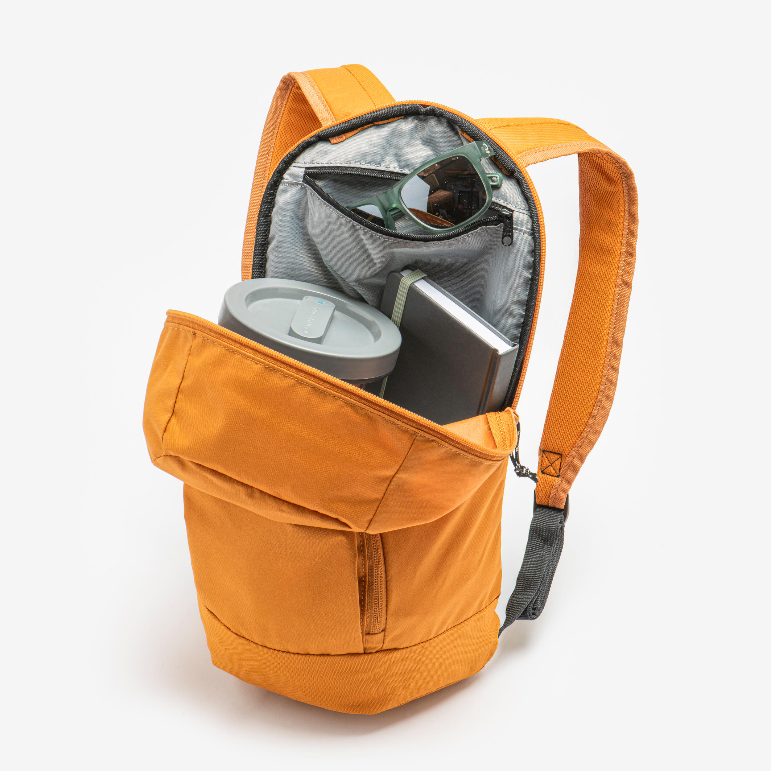 Wanderrucksack 10 L, Arpenaz 100 Braun 9/9