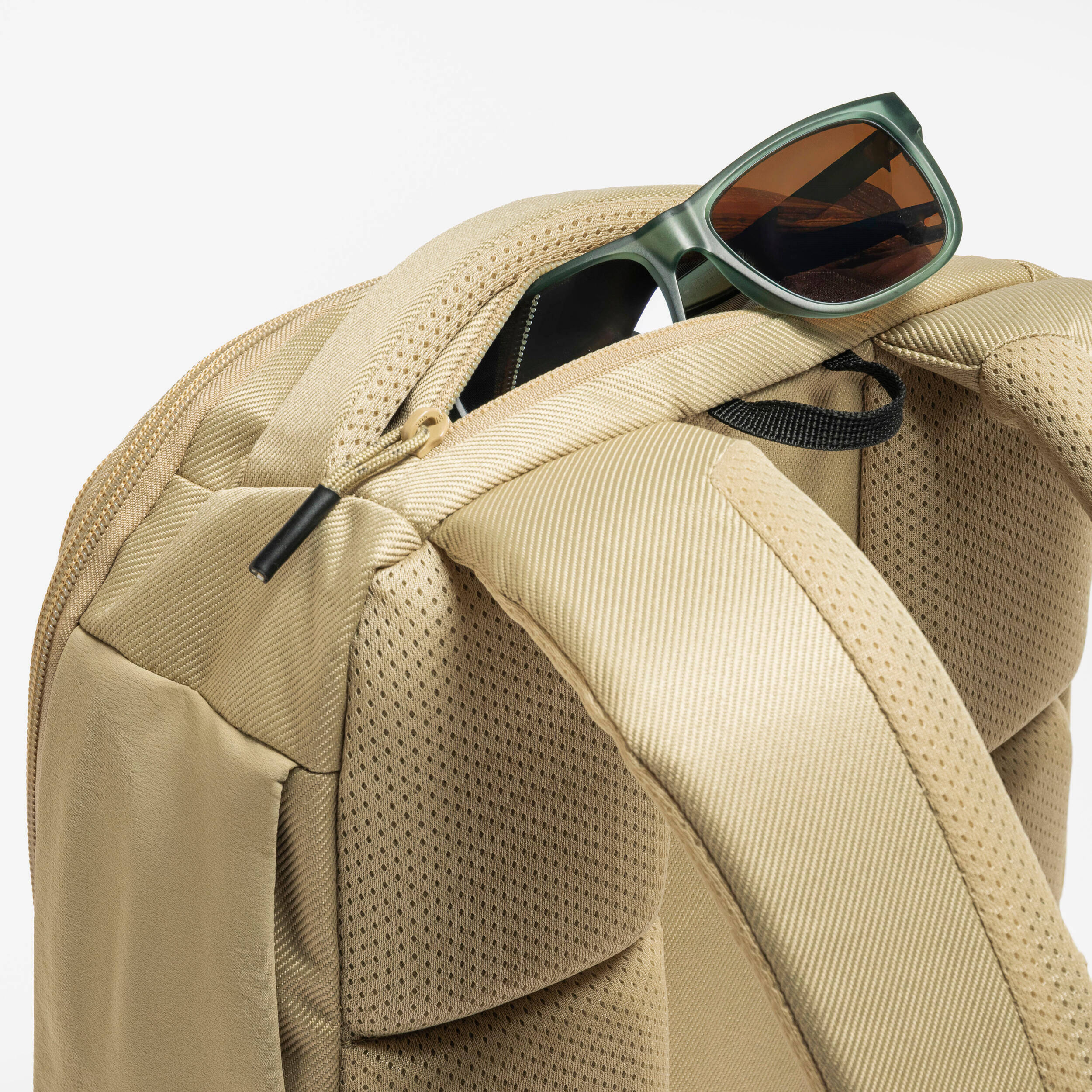 16L multi-pocket hiking backpack Escape 500 - Beige -  3