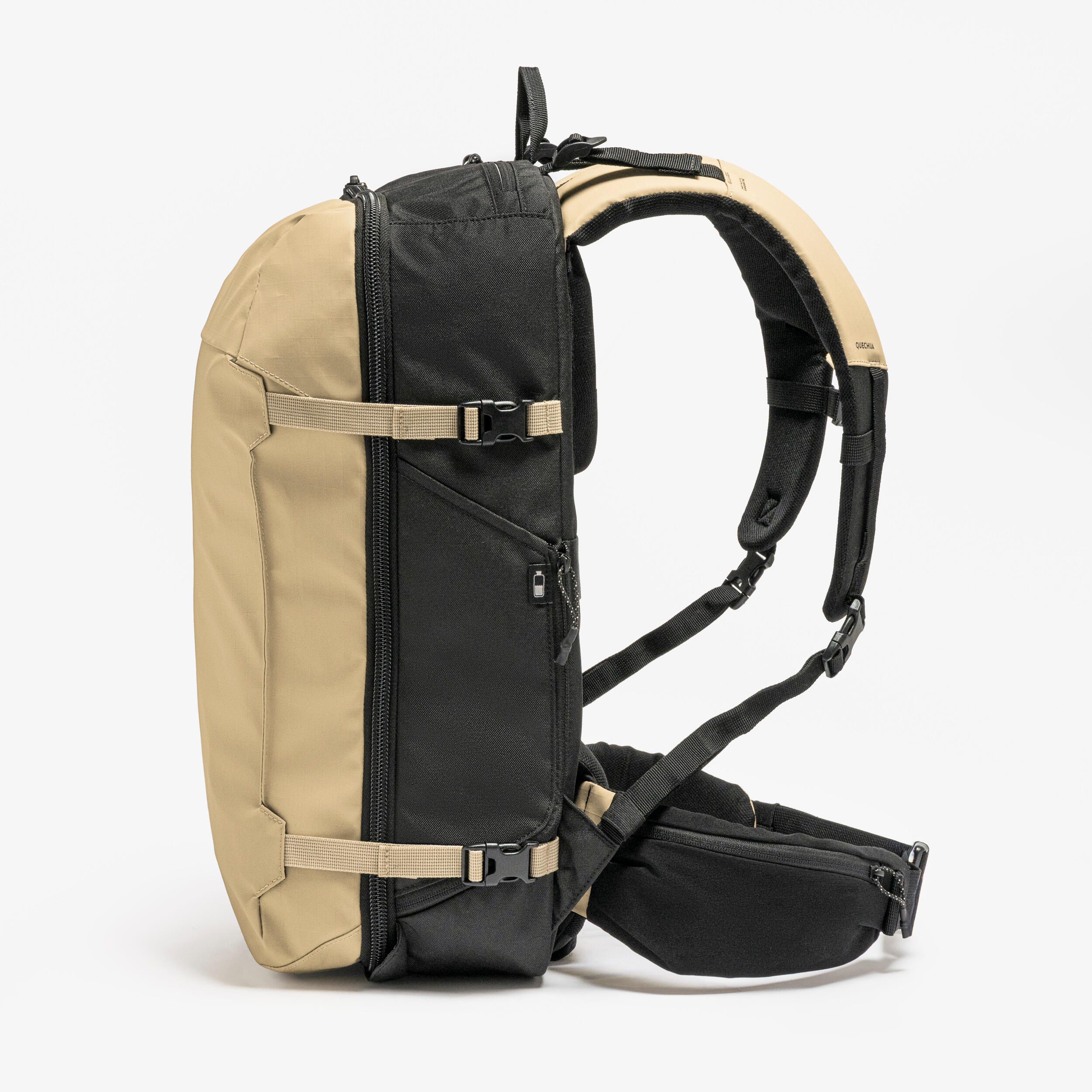 Suitcase-Style Backpack 30 L, Travel 500 Organizer - QUECHUA