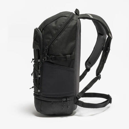 Рюкзак Arpenaz 500 30 л для туризму чорний