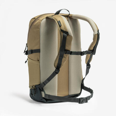 Рюкзак Arpenaz 500 для туризму 30 л коричневий