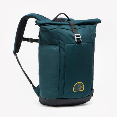 Zaino trekking ESCAPE 500 ROLLTOP 23L grigio