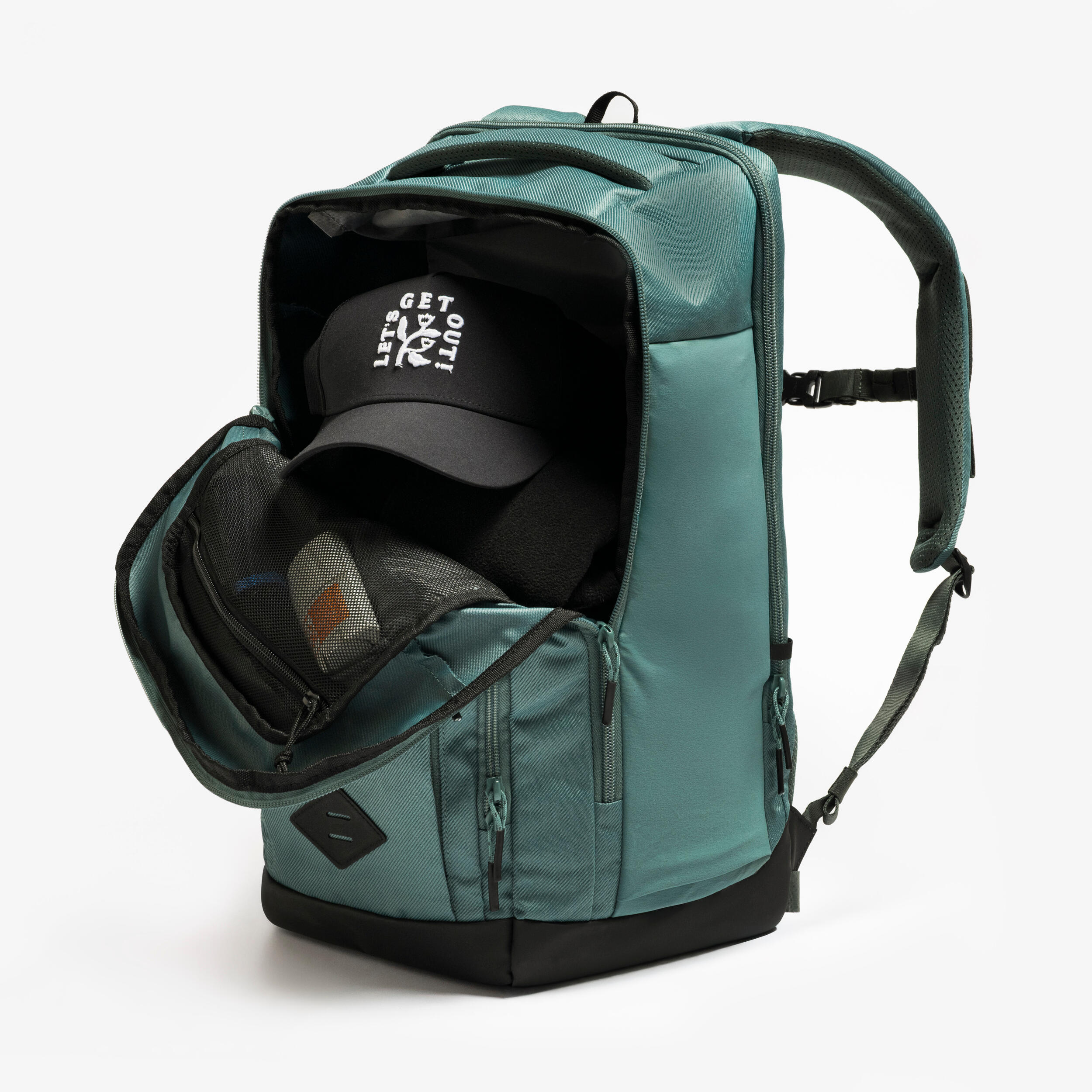 32-Liter-Laptoprucksack, Escape 500, Grün 10/12