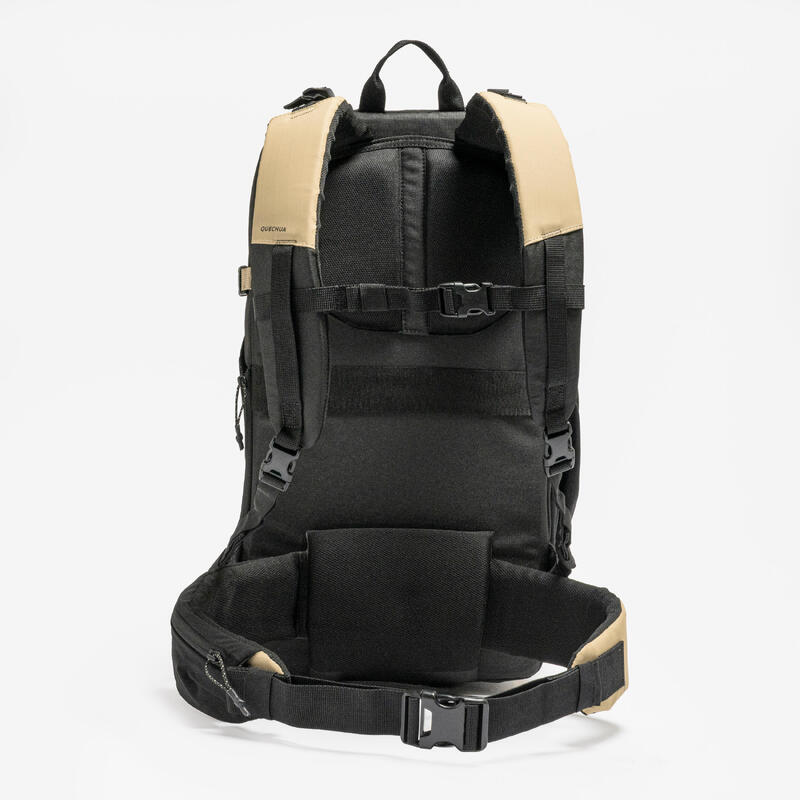 Rucsac de călătorie tip valiză 30L, Travel 500 Organizer bej