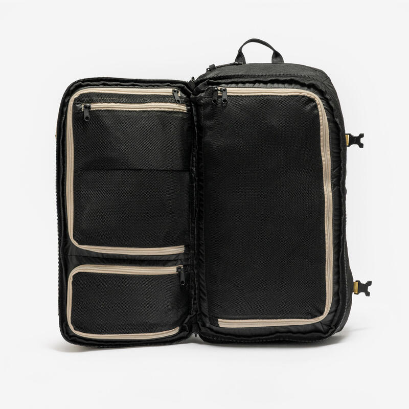 Rucsac de voiaj 40L, Travel 500 Organizer kaki